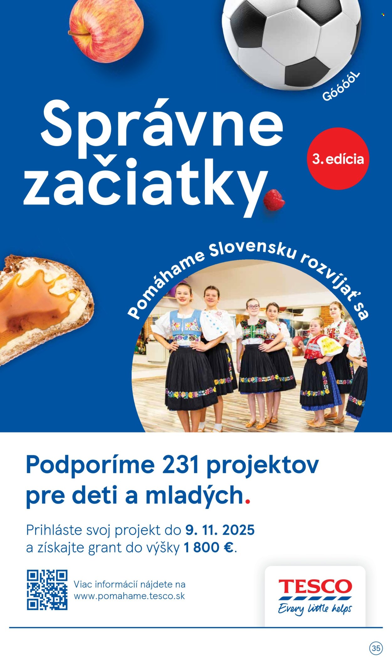 Leták TESCO - 22.10.2025 - 28.10.2025. Strana 35