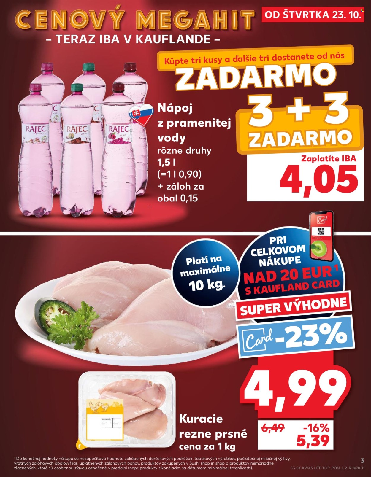 Leták Kaufland - 23.10.2025 - 29.10.2025. Strana 3