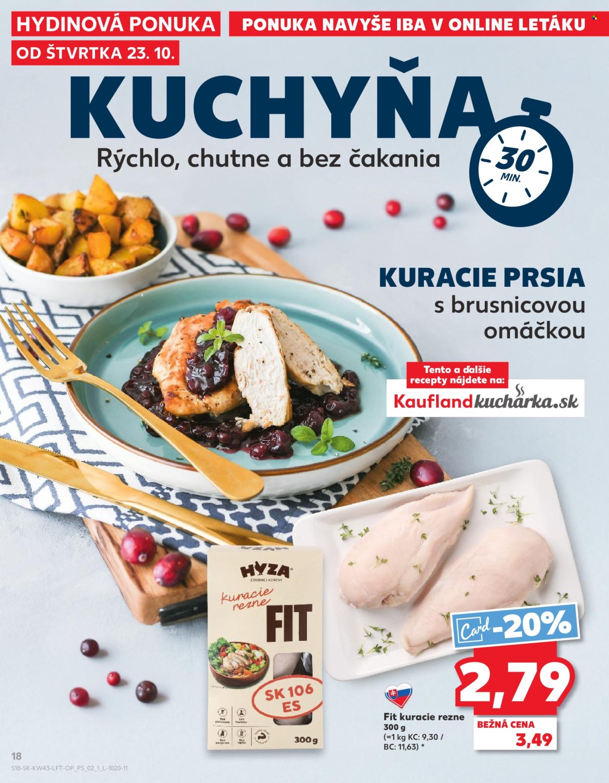 Leták Kaufland - 23.10.2025 - 29.10.2025. Strana 18