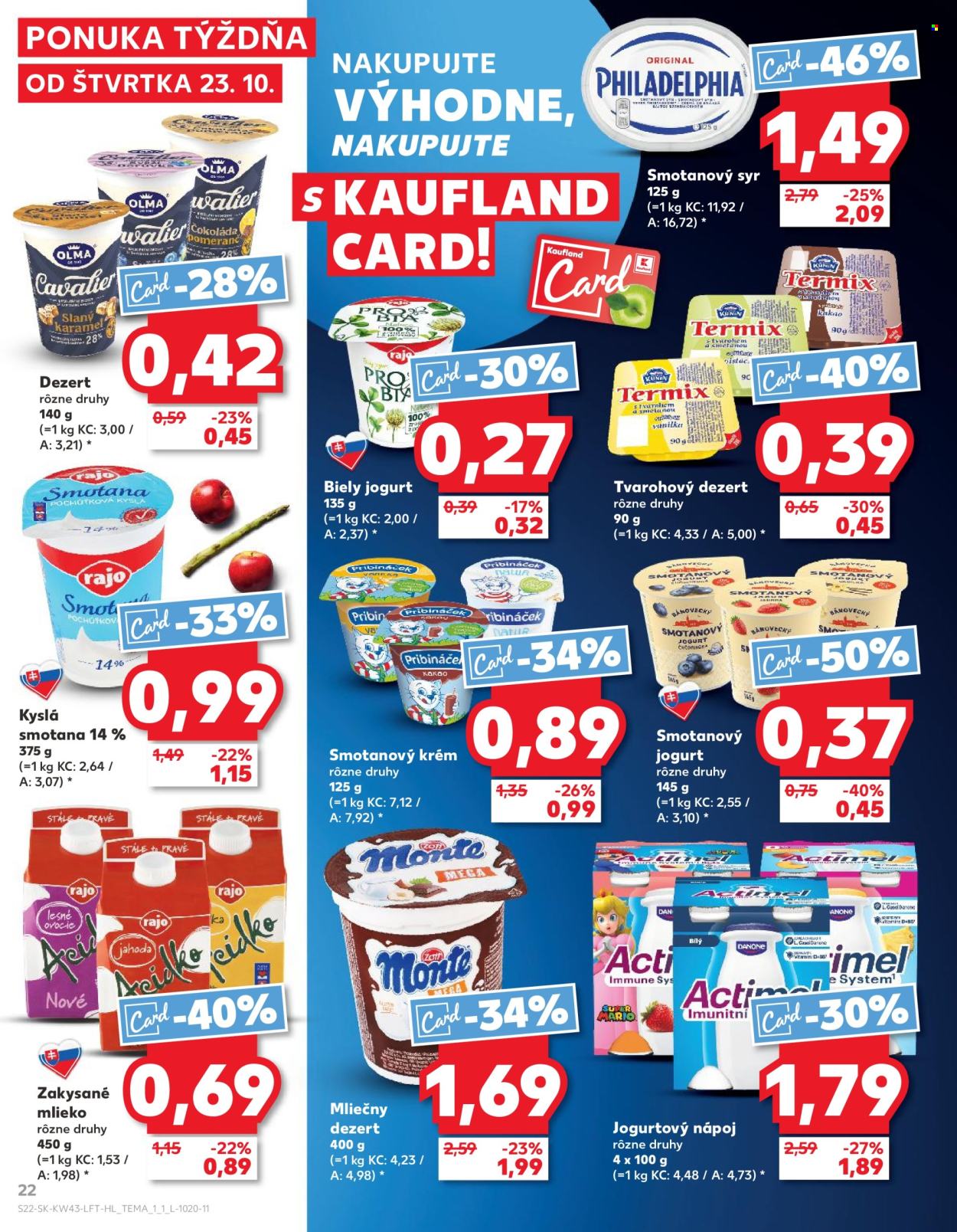 Leták Kaufland - 23.10.2025 - 29.10.2025. Strana 22