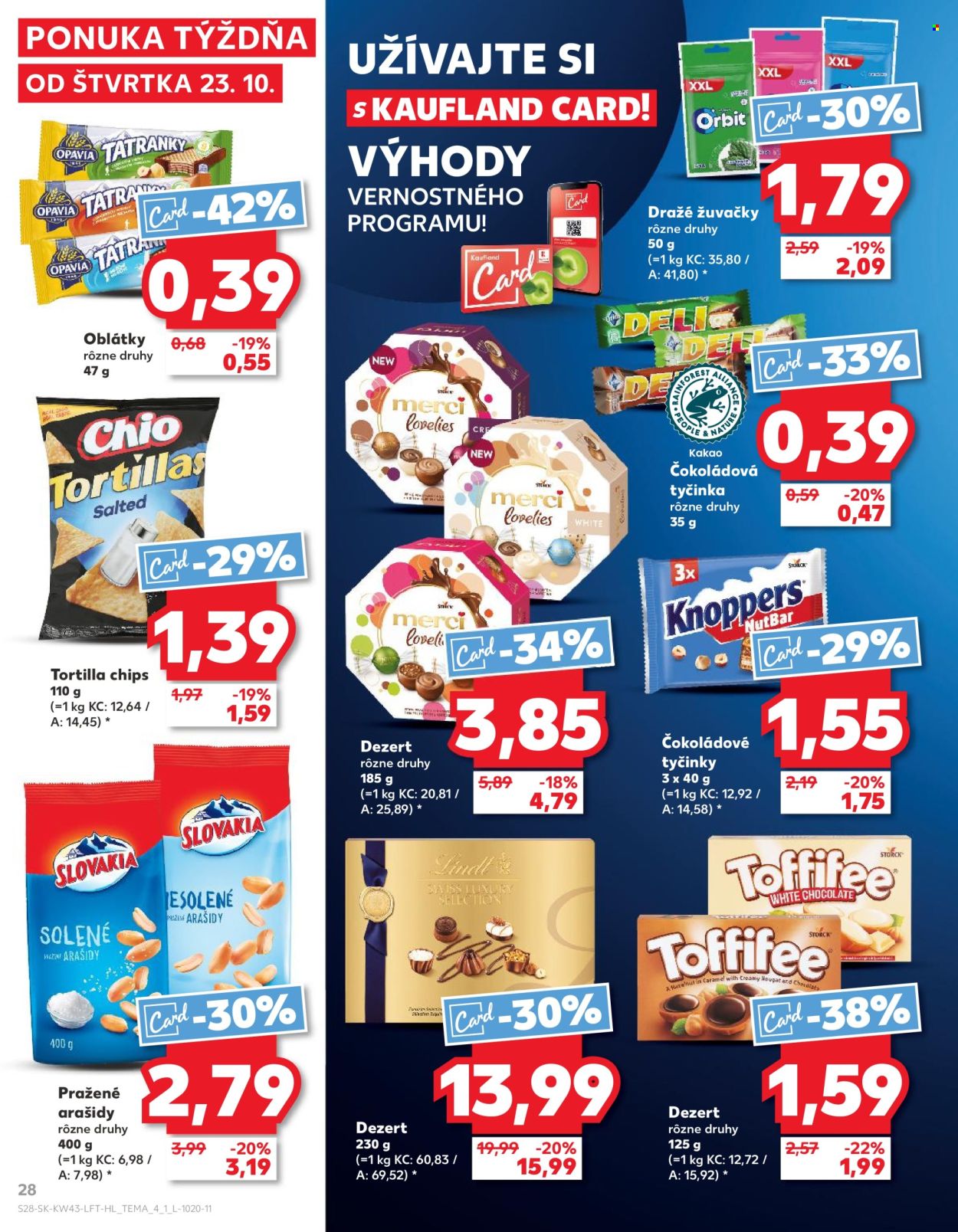 Leták Kaufland - 23.10.2025 - 29.10.2025. Strana 28