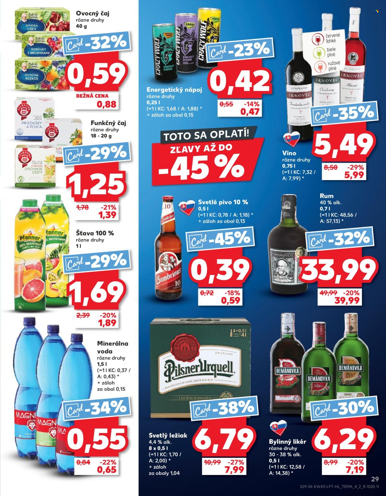 Leták Kaufland - 23.10.2025 - 29.10.2025. Strana 29