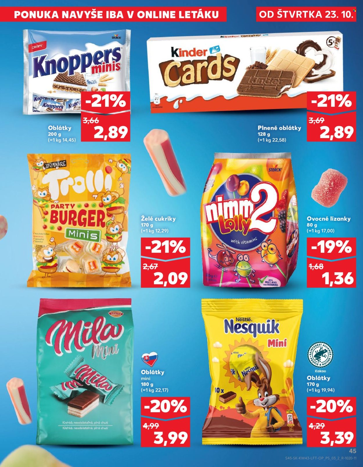 Leták Kaufland - 23.10.2025 - 29.10.2025. Strana 45