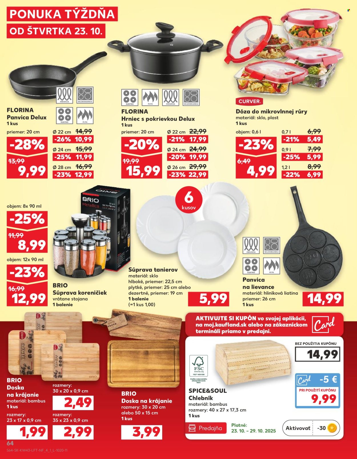 Leták Kaufland - 23.10.2025 - 29.10.2025. Strana 64