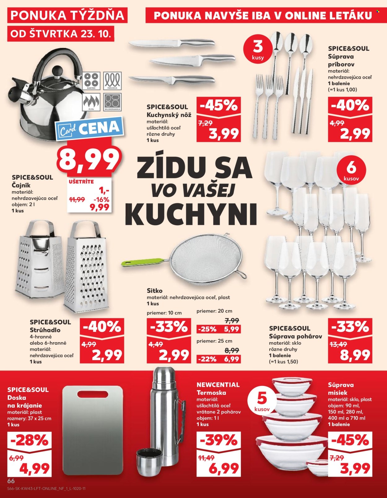 Leták Kaufland - 23.10.2025 - 29.10.2025. Strana 66