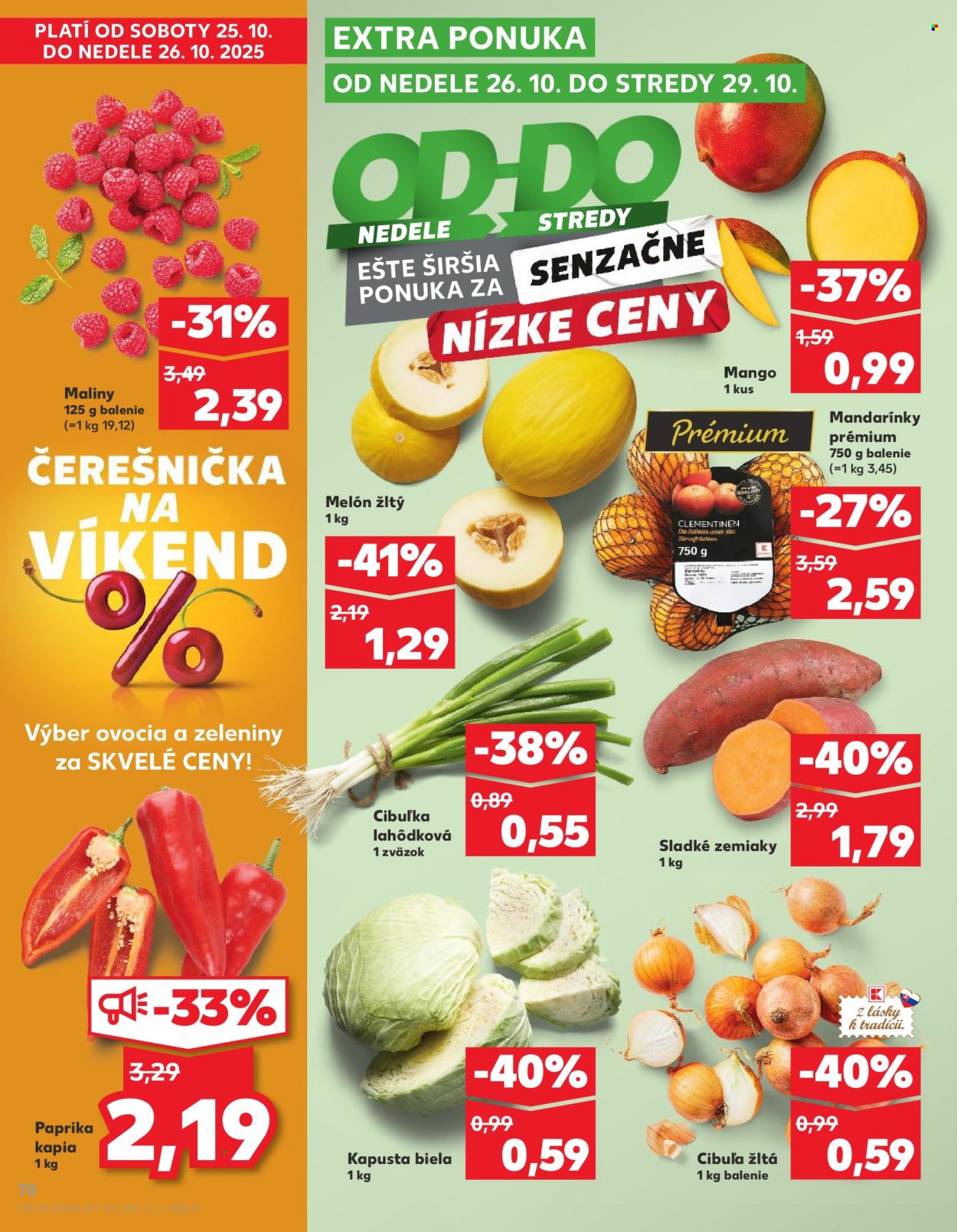 Leták Kaufland - 23.10.2025 - 29.10.2025. Strana 70
