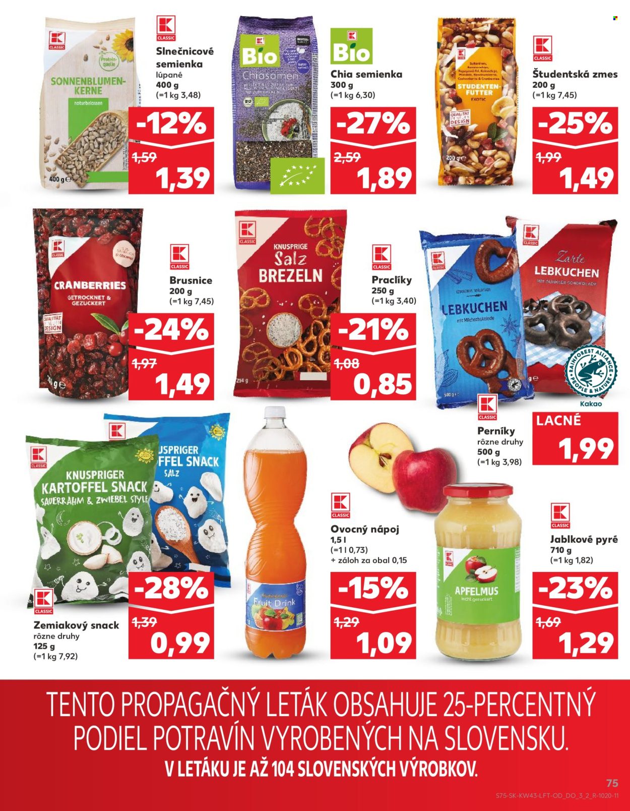 Leták Kaufland - 23.10.2025 - 29.10.2025. Strana 75