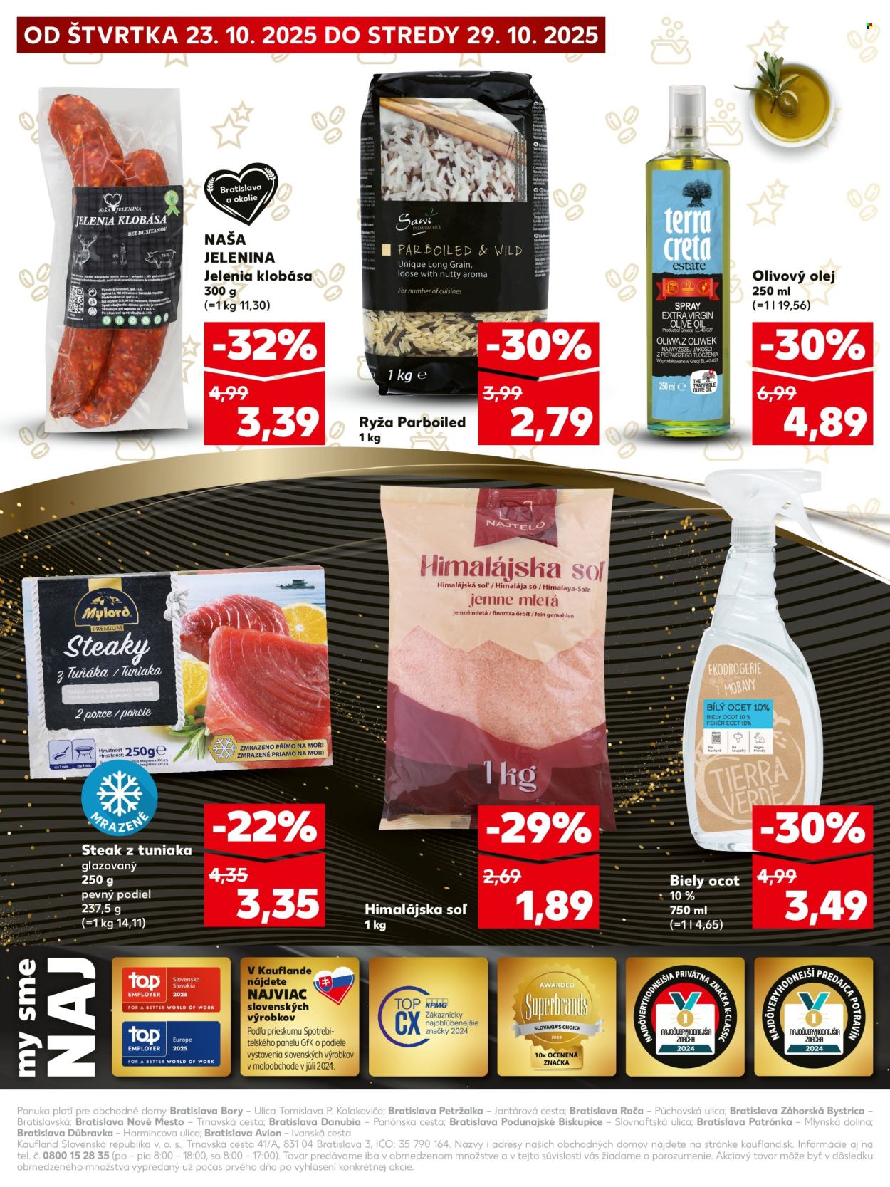 Leták Kaufland - 23.10.2025 - 29.10.2025. Strana 4