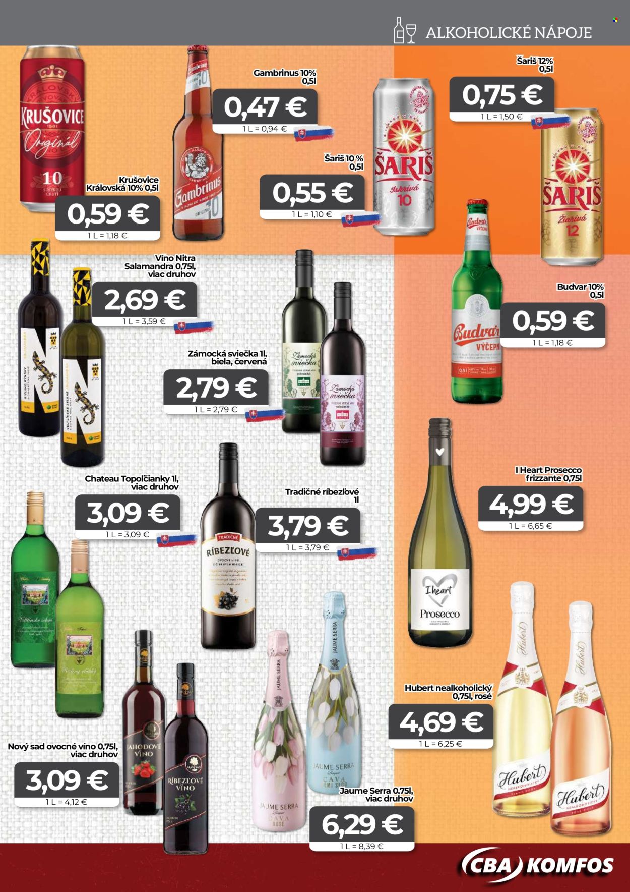 Leták CBA Komfos - 23.10.2025 - 4.11.2025. Strana 13