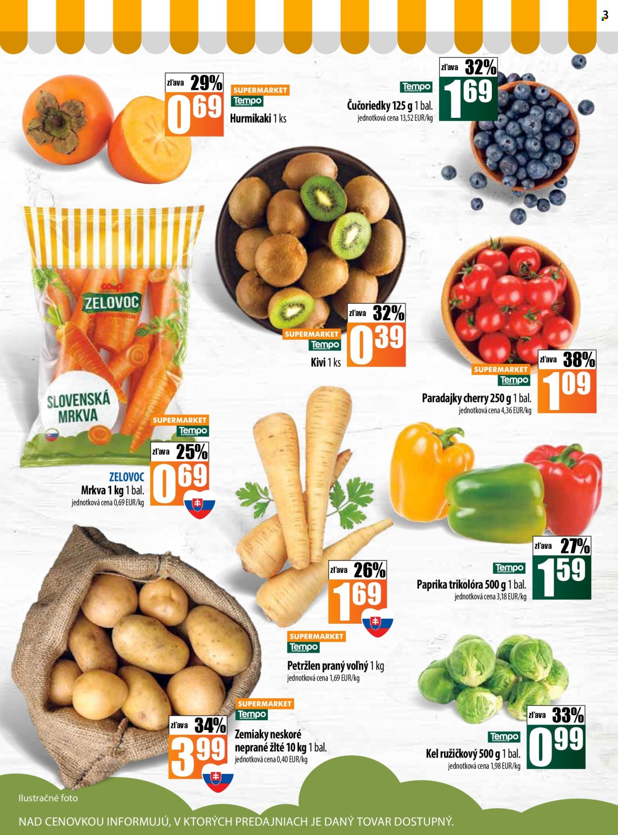 Leták COOP Jednota - 23.10.2025 - 29.10.2025. Strana 3
