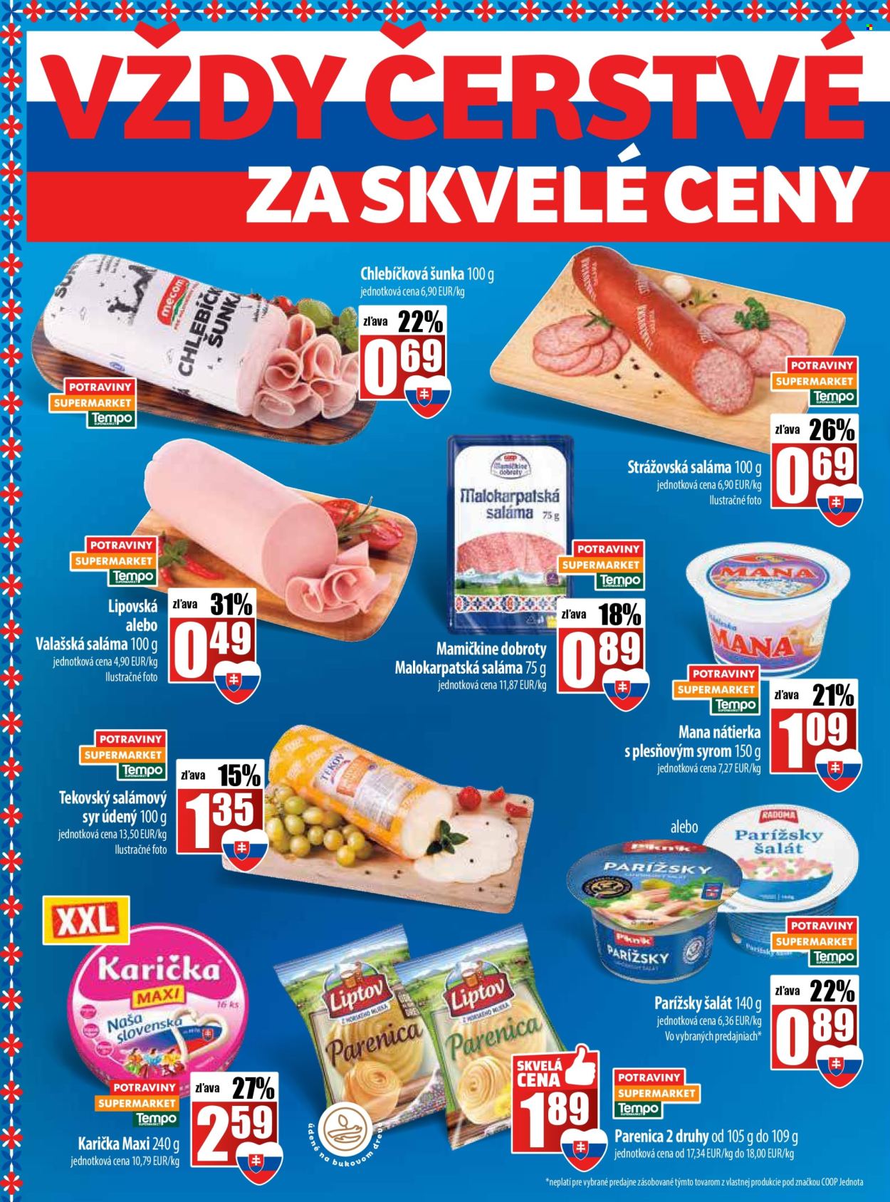 Leták COOP Jednota - 23.10.2025 - 29.10.2025. Strana 4