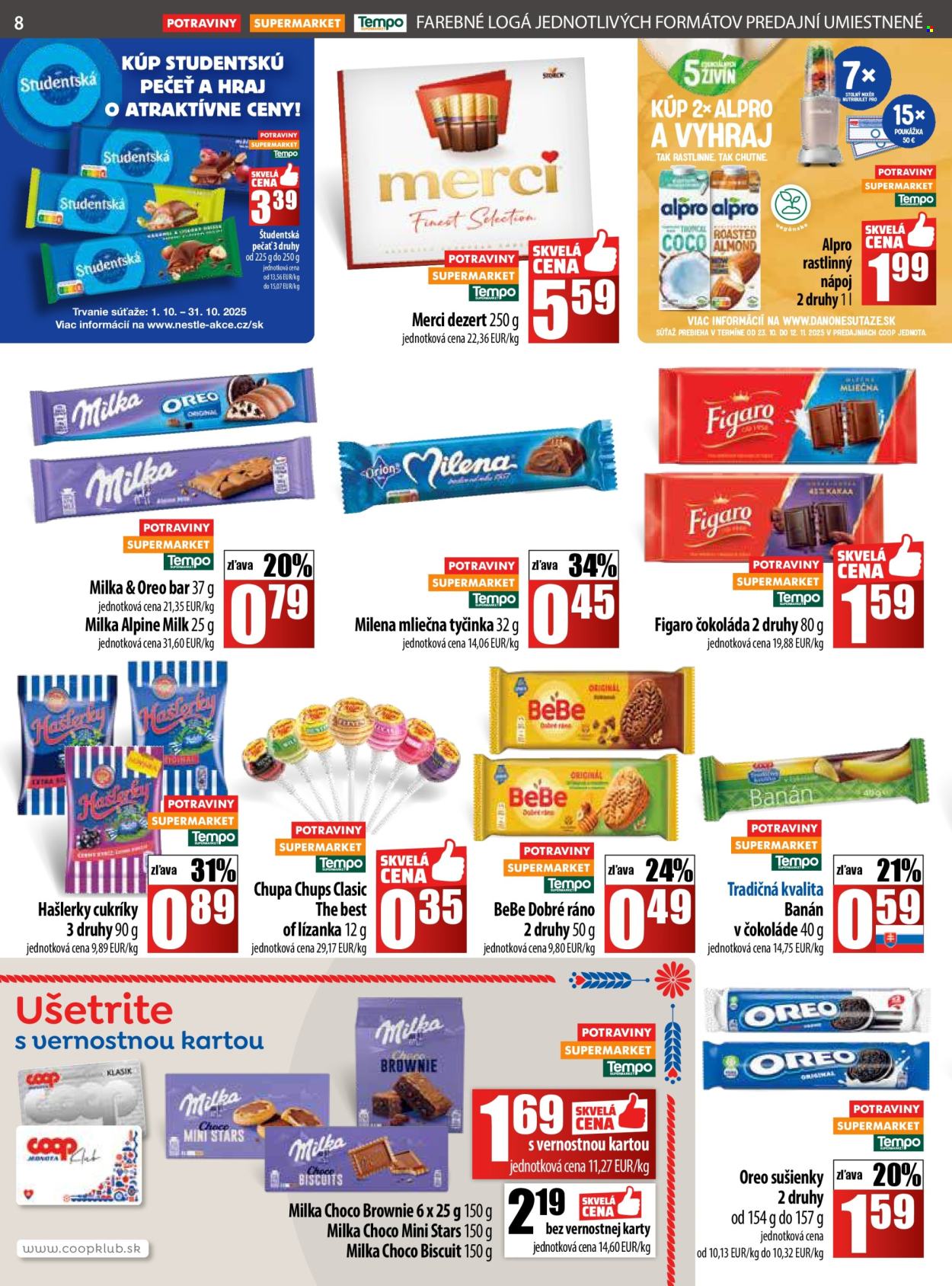 Leták COOP Jednota - 23.10.2025 - 29.10.2025. Strana 8