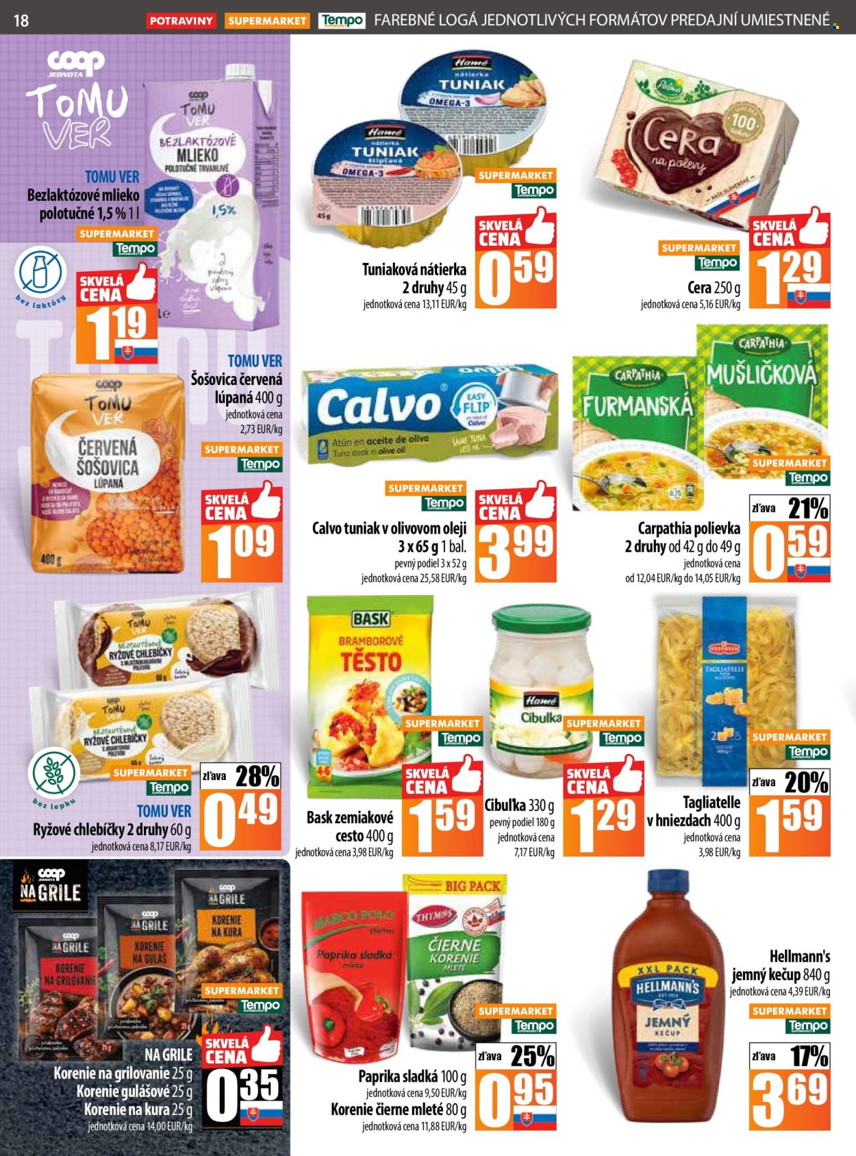 Leták COOP Jednota - 23.10.2025 - 29.10.2025. Strana 18