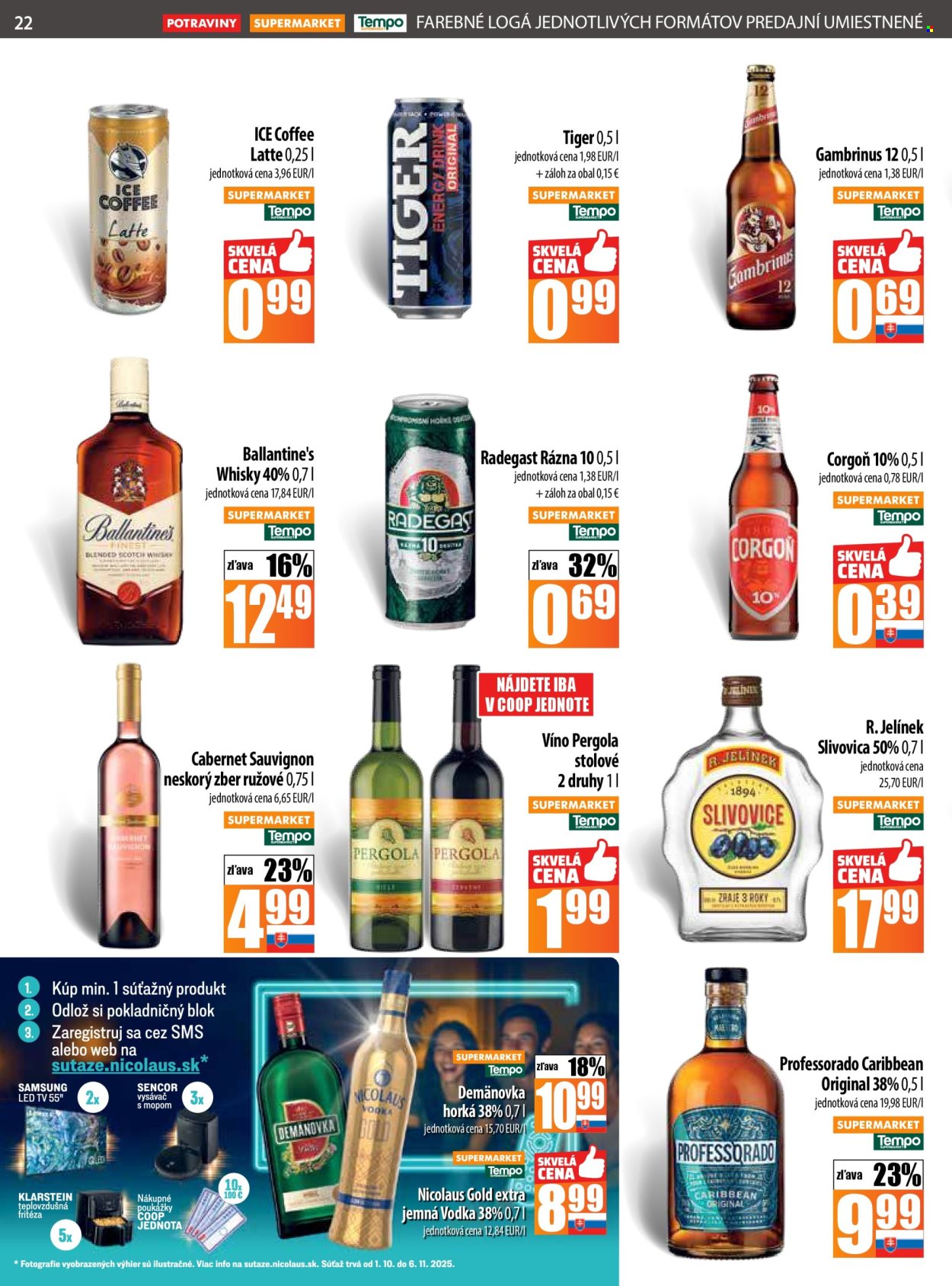 Leták COOP Jednota - 23.10.2025 - 29.10.2025. Strana 22