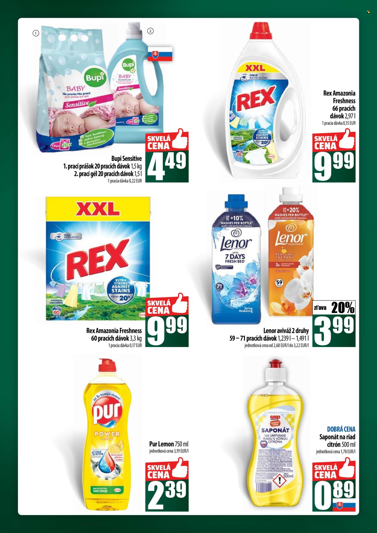 Leták COOP Jednota - 23.10.2025 - 29.10.2025. Strana 60