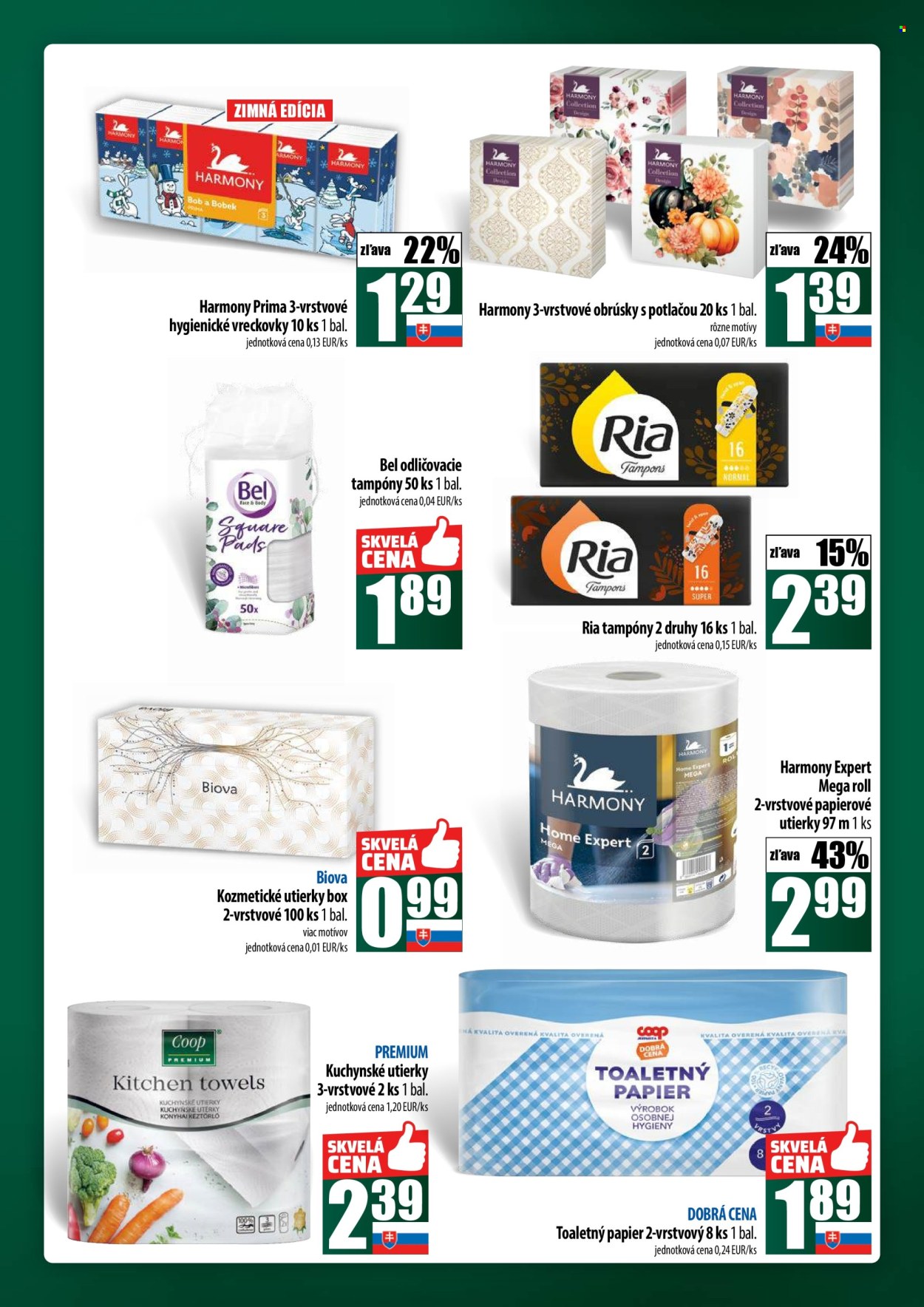 Leták COOP Jednota - 23.10.2025 - 29.10.2025. Strana 63