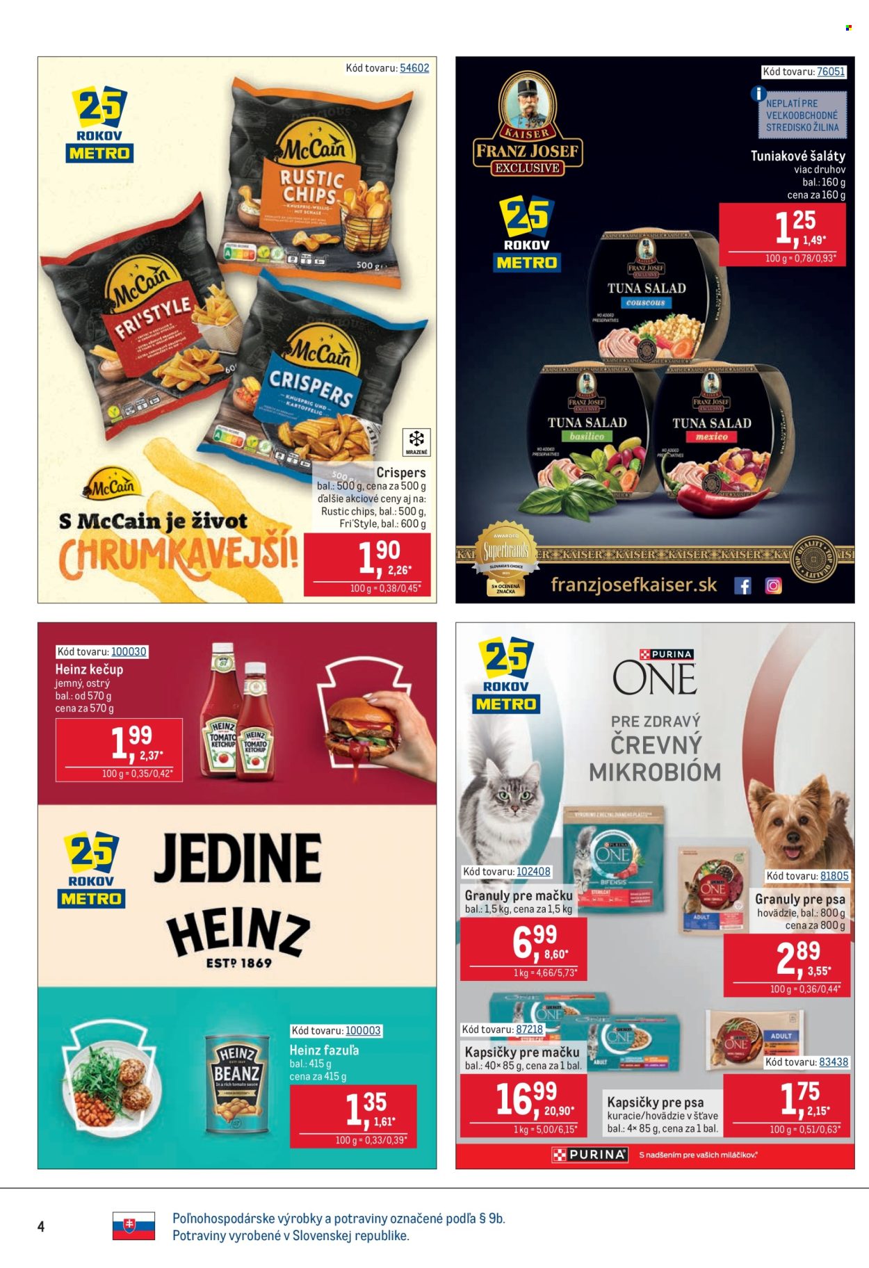 Leták Metro - 22.10.2025 - 4.11.2025. Strana 4