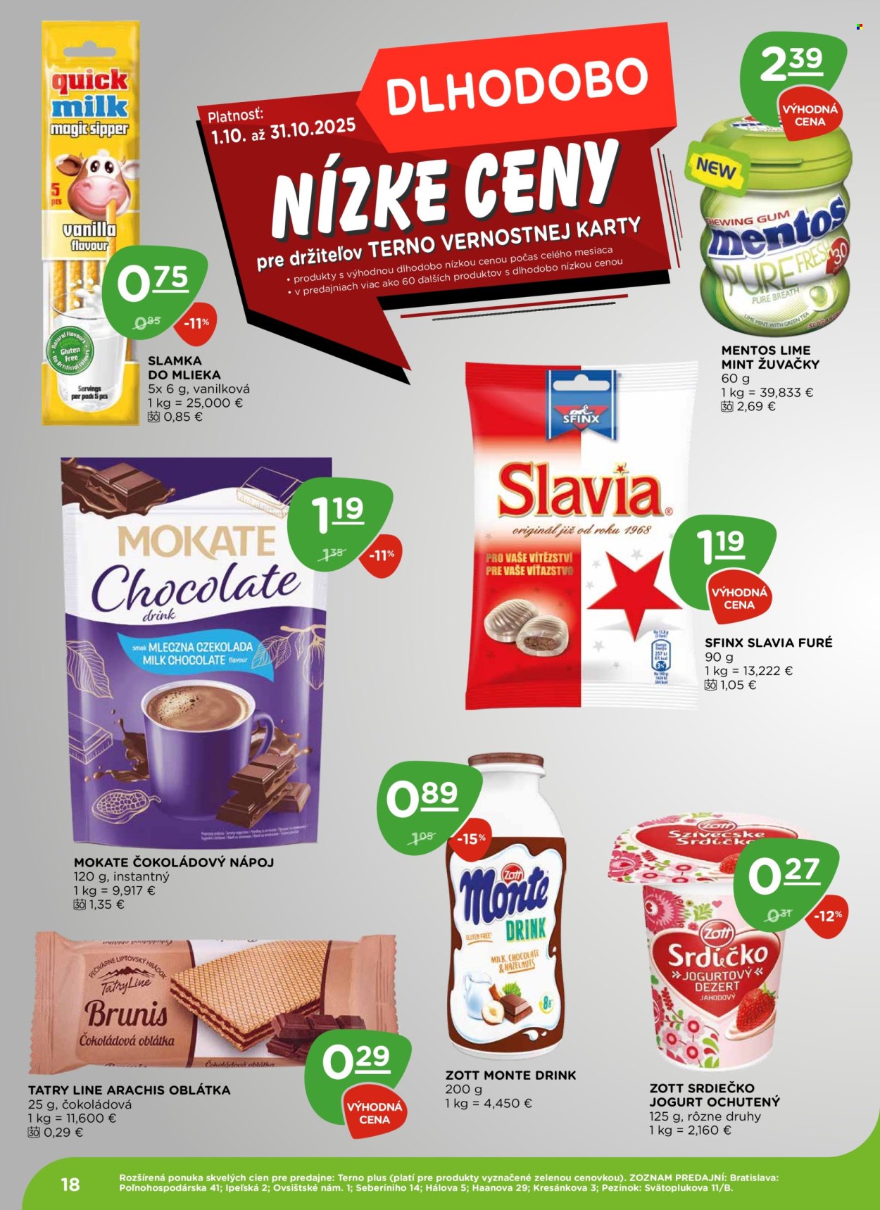 Leták Terno - 23.10.2025 - 29.10.2025. Strana 18