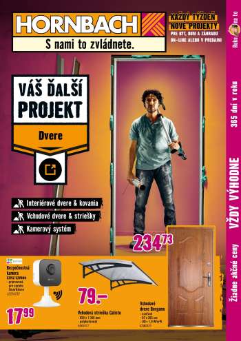 Leták Hornbach - 22.10.2025 - 5.11.2025.