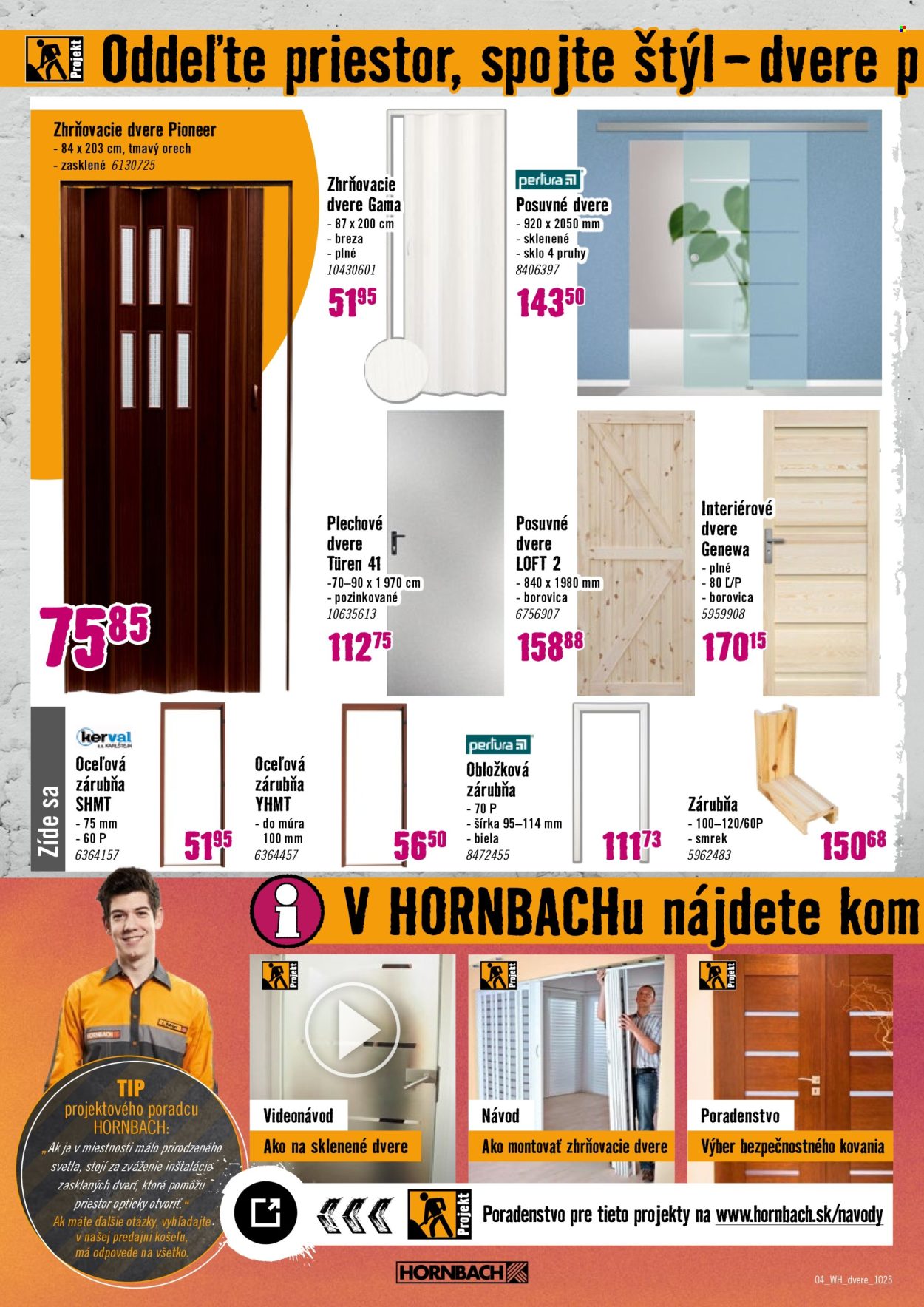 Leták Hornbach - 22.10.2025 - 5.11.2025. Strana 4