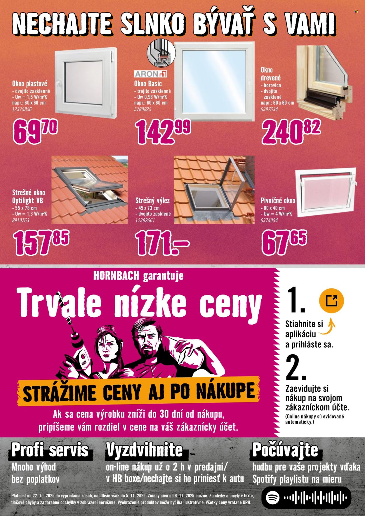 Leták Hornbach - 22.10.2025 - 5.11.2025. Strana 8