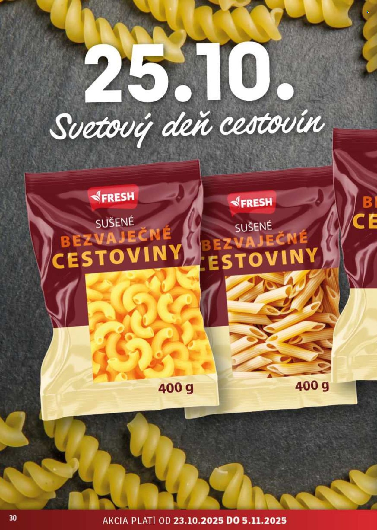 Leták FRESH - 23.10.2025 - 5.11.2025. Strana 30