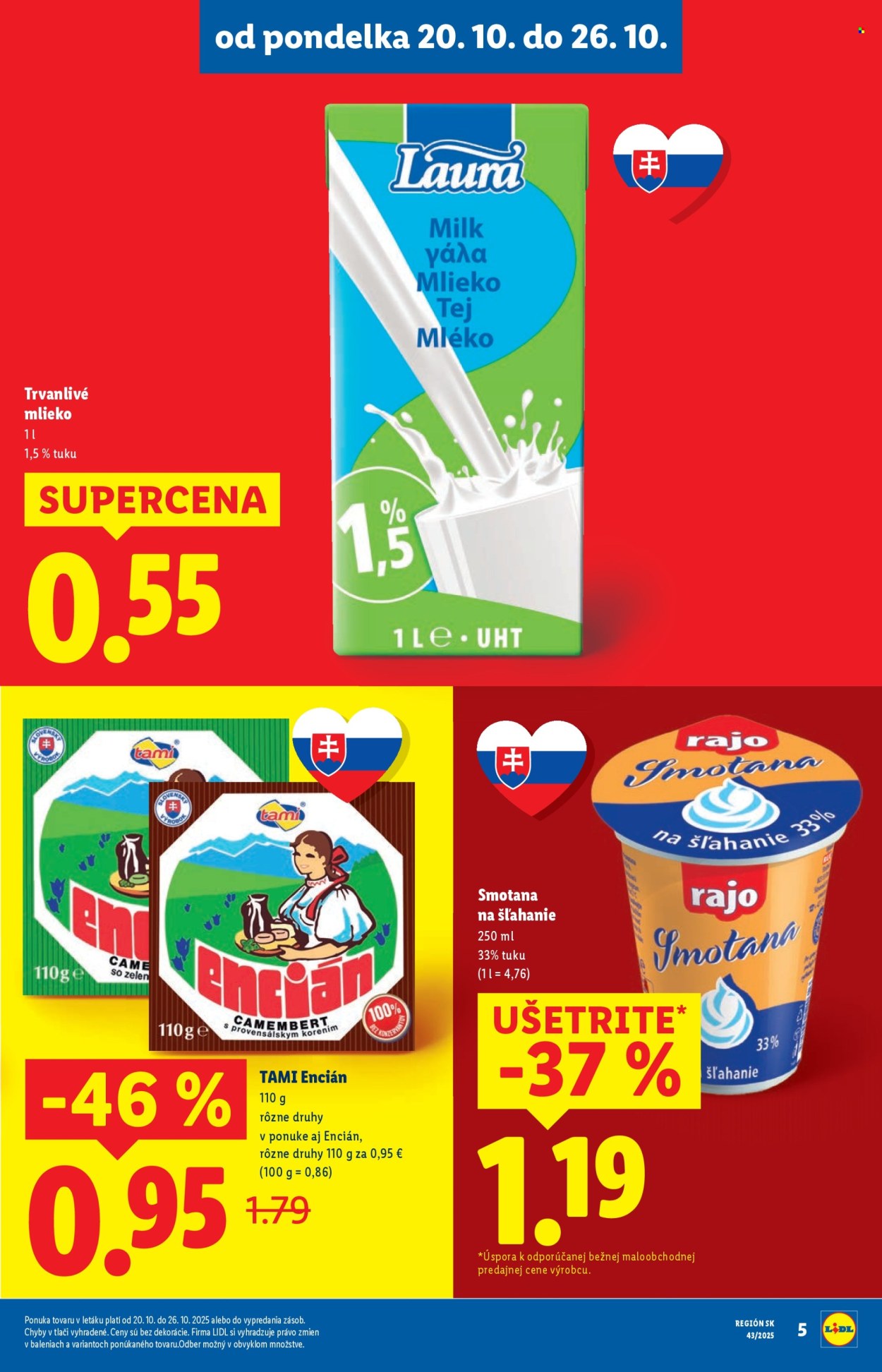 Leták Lidl - 23.10.2025 - 26.10.2025. Strana 7