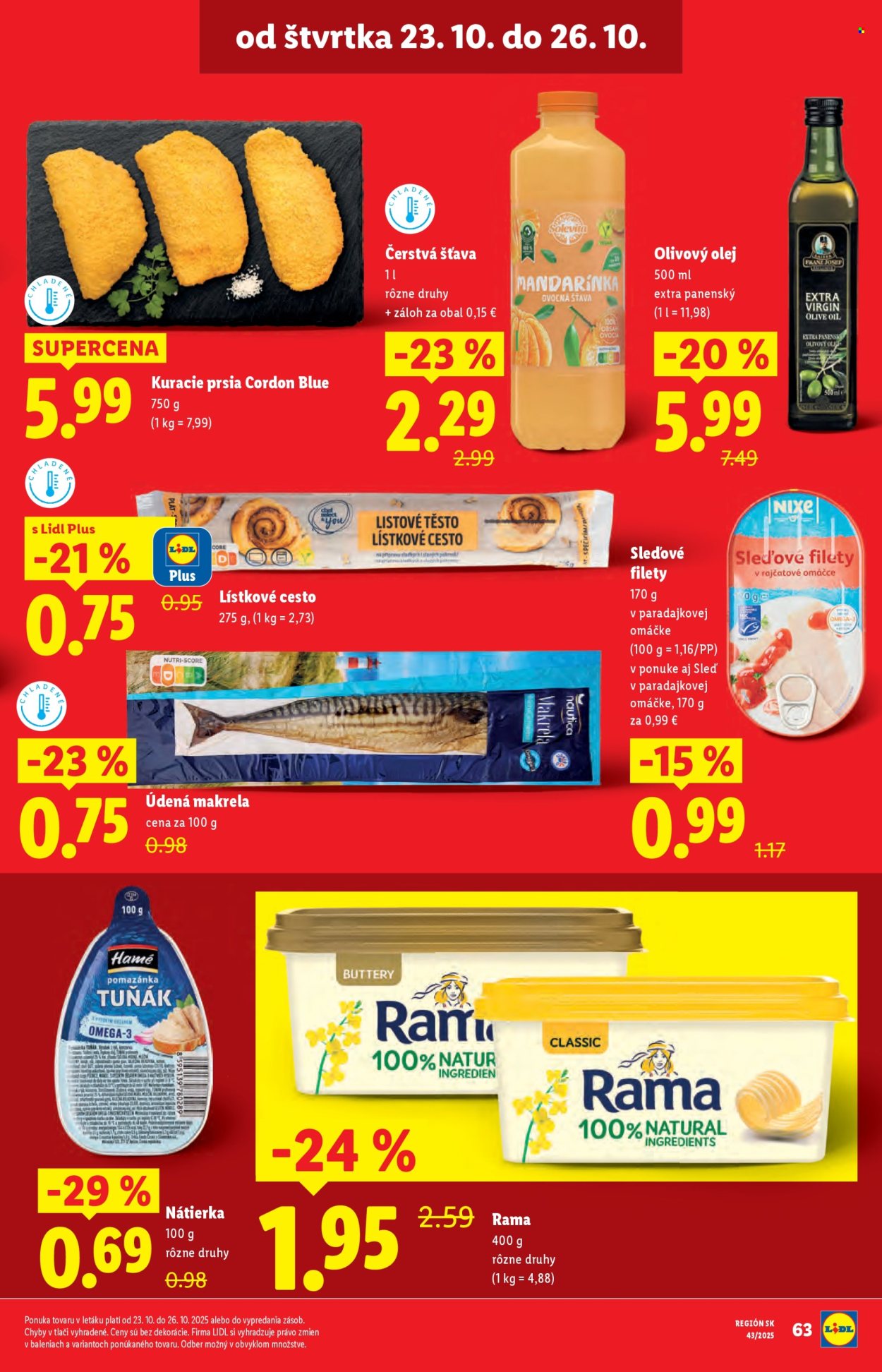 Leták Lidl - 23.10.2025 - 26.10.2025. Strana 21