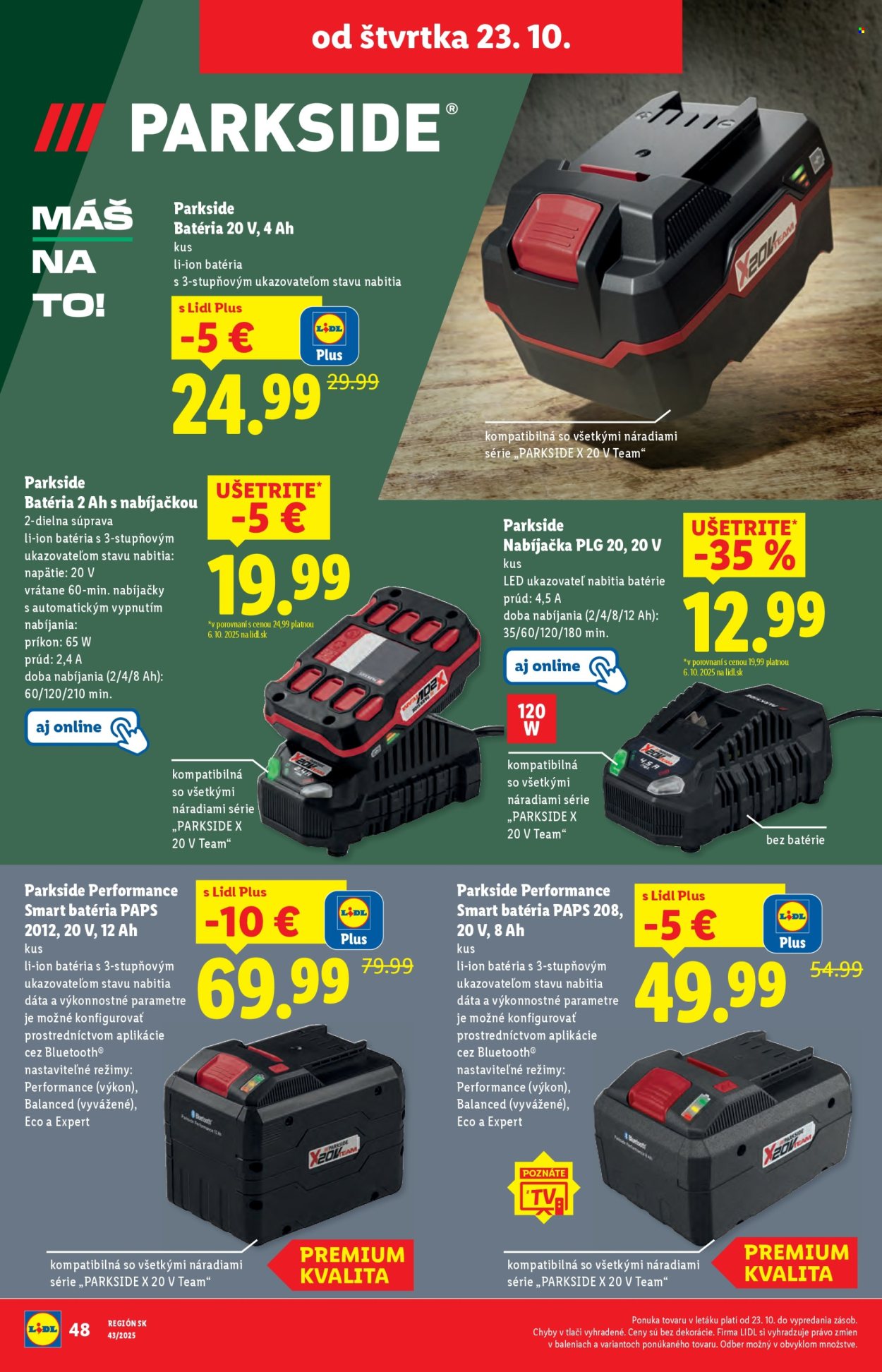 Leták Lidl - 23.10.2025 - 26.10.2025. Strana 30