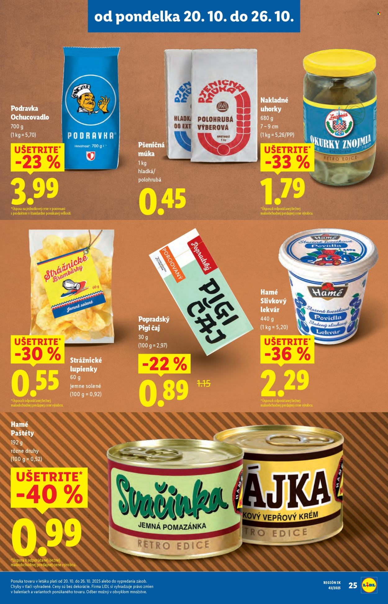 Leták Lidl - 23.10.2025 - 26.10.2025. Strana 69