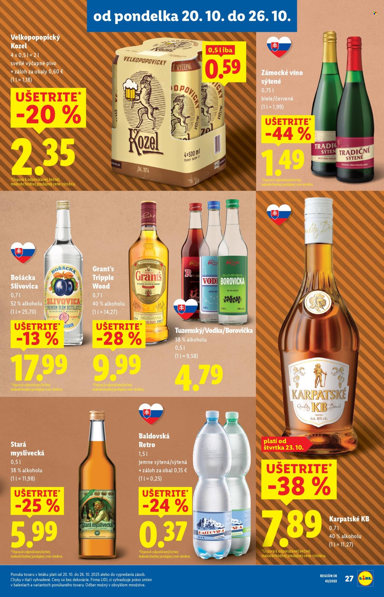 Leták Lidl - 23.10.2025 - 26.10.2025. Strana 71