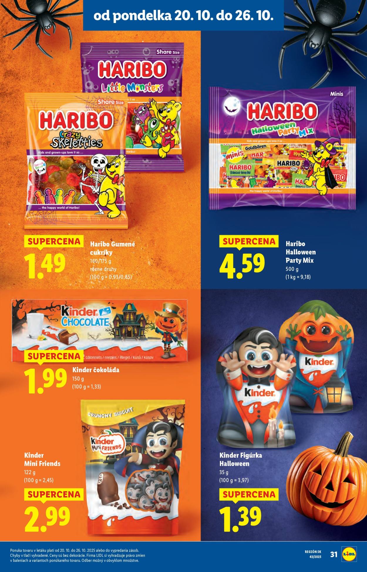 Leták Lidl - 23.10.2025 - 26.10.2025. Strana 78