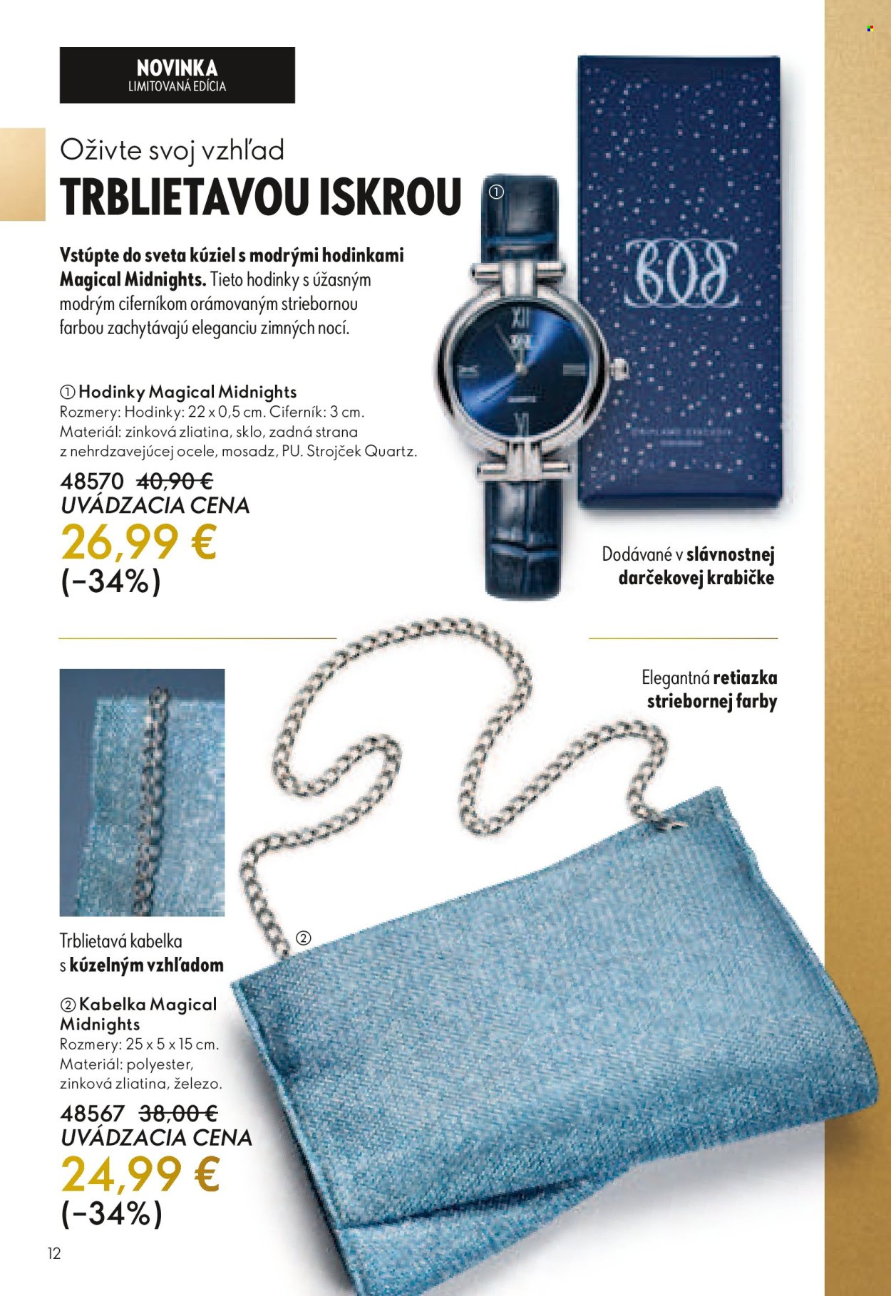 Leták Oriflame - 12.11.2025 - 2.12.2025. Strana 12