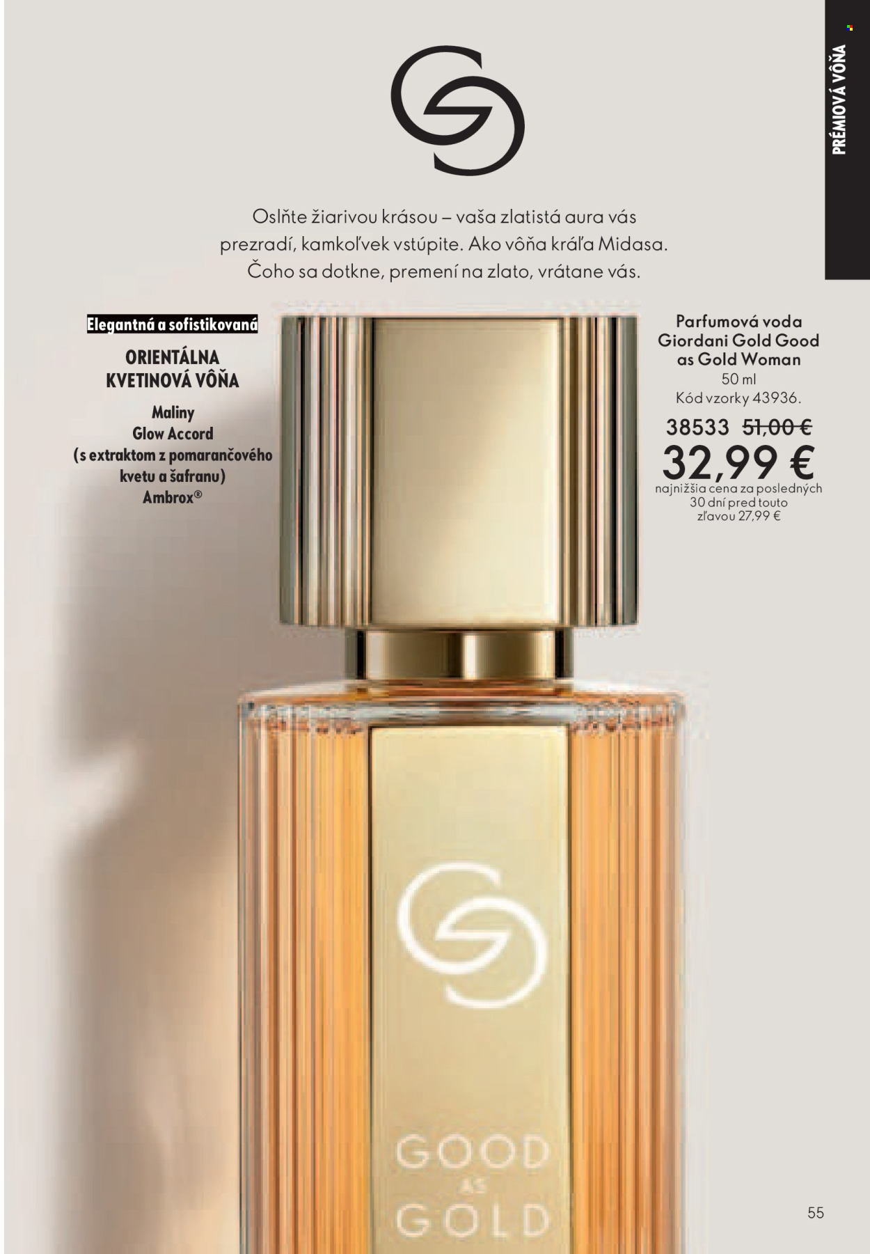 Leták Oriflame - 12.11.2025 - 2.12.2025. Strana 55
