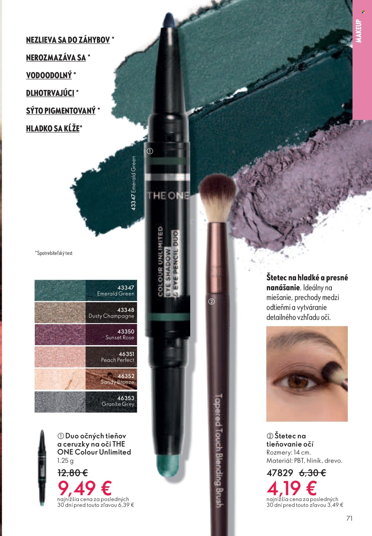 Leták Oriflame - 12.11.2025 - 2.12.2025. Strana 71