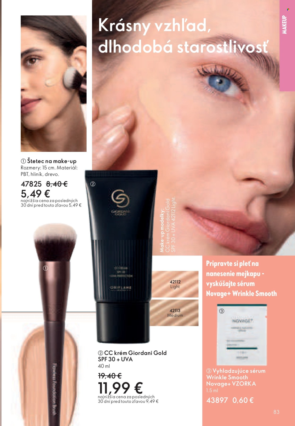 Leták Oriflame - 12.11.2025 - 2.12.2025. Strana 83