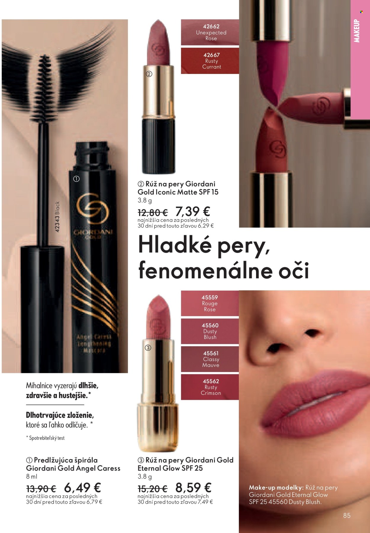 Leták Oriflame - 12.11.2025 - 2.12.2025. Strana 85