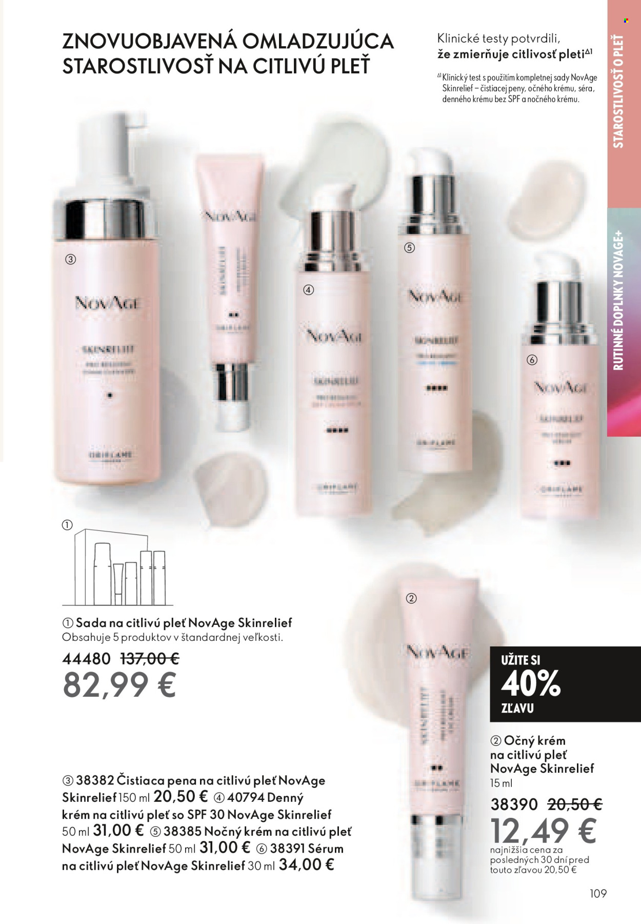 Leták Oriflame - 12.11.2025 - 2.12.2025. Strana 109
