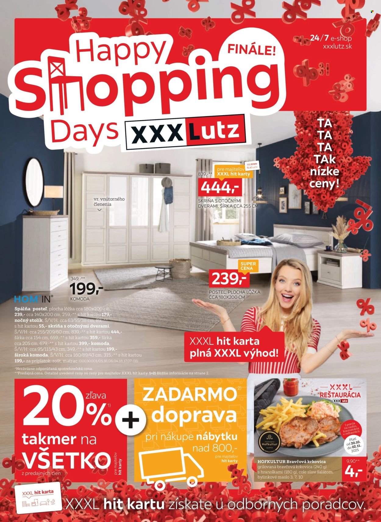 Leták XXXLutz - 20.10.2025 - 2.11.2025. Strana 1