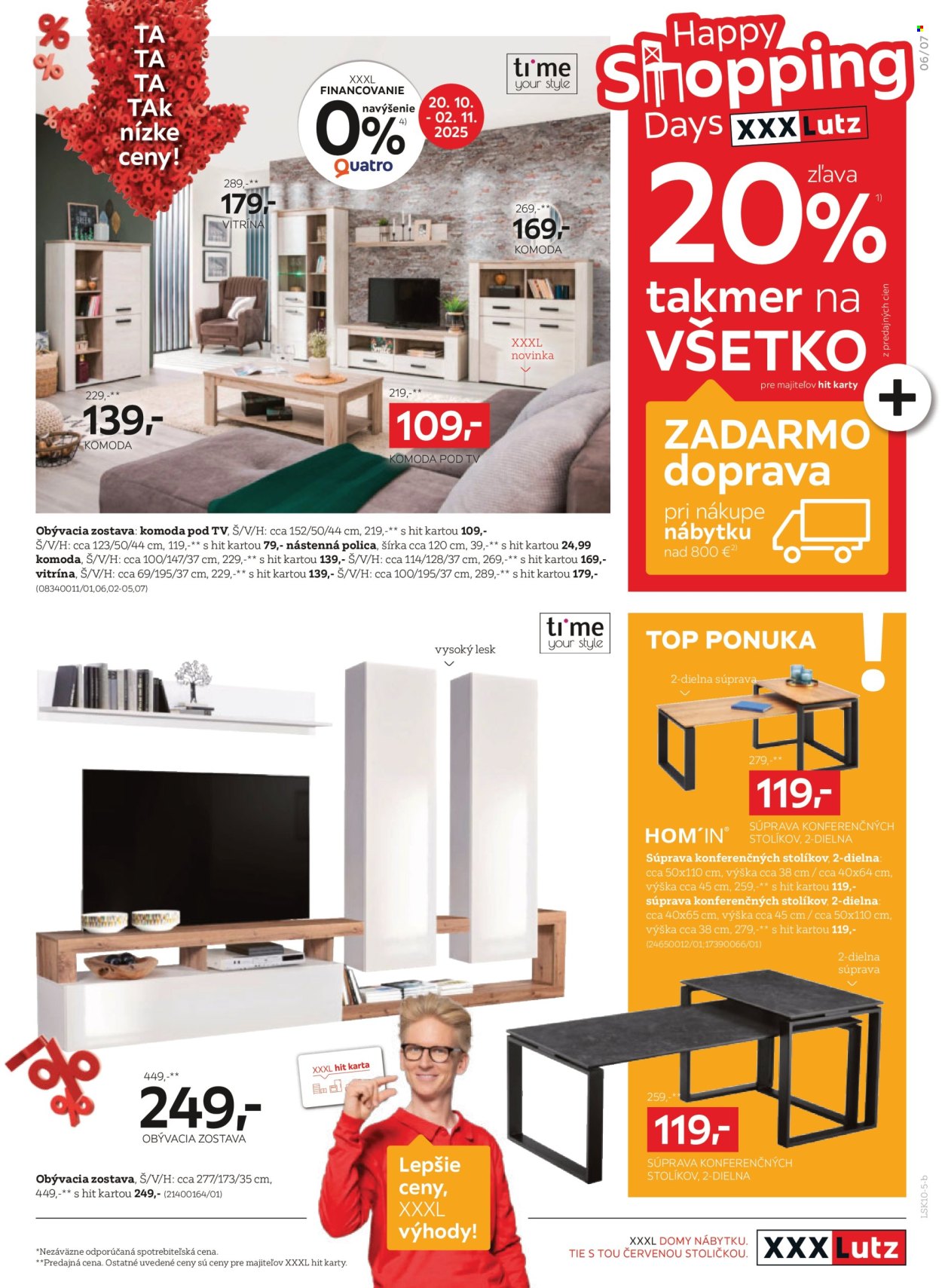 Leták XXXLutz - 20.10.2025 - 2.11.2025. Strana 7