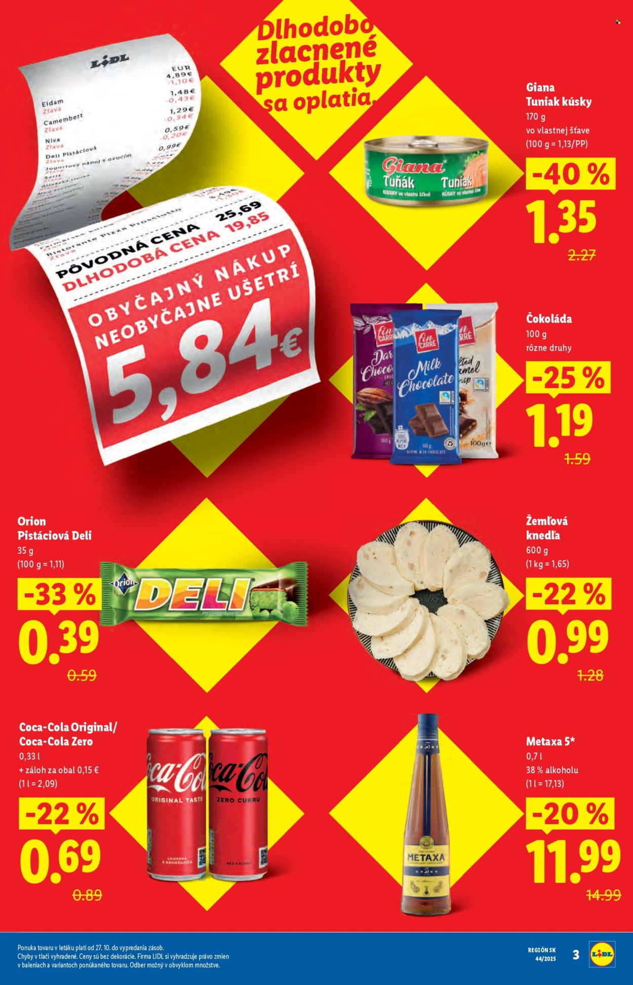 Leták Lidl - 27.10.2025 - 2.11.2025. Strana 3