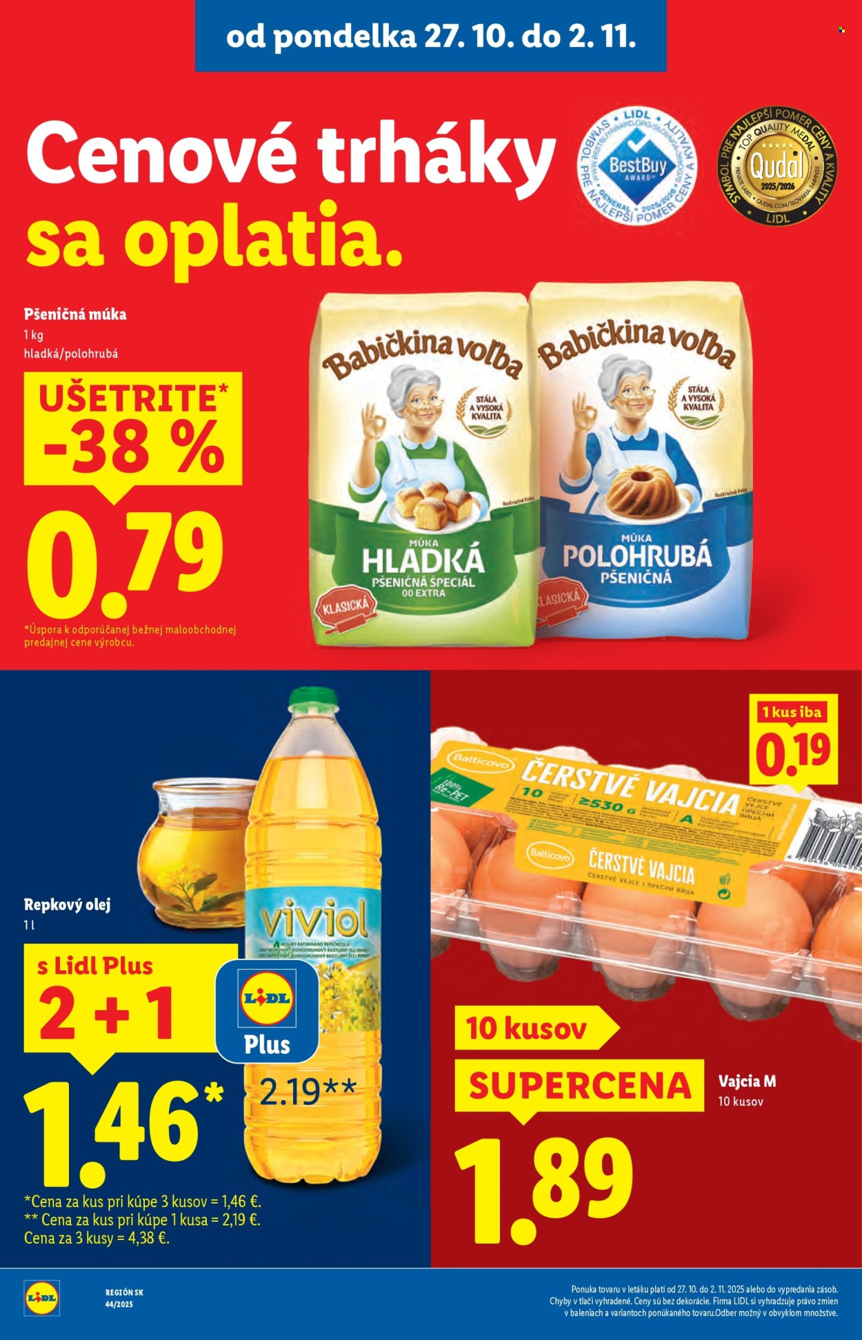 Leták Lidl - 27.10.2025 - 2.11.2025. Strana 6