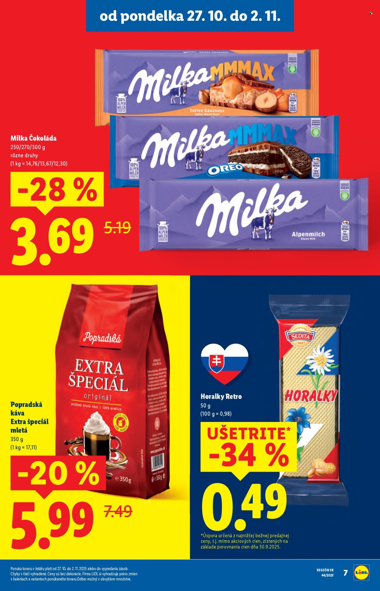 Leták Lidl - 27.10.2025 - 2.11.2025. Strana 9