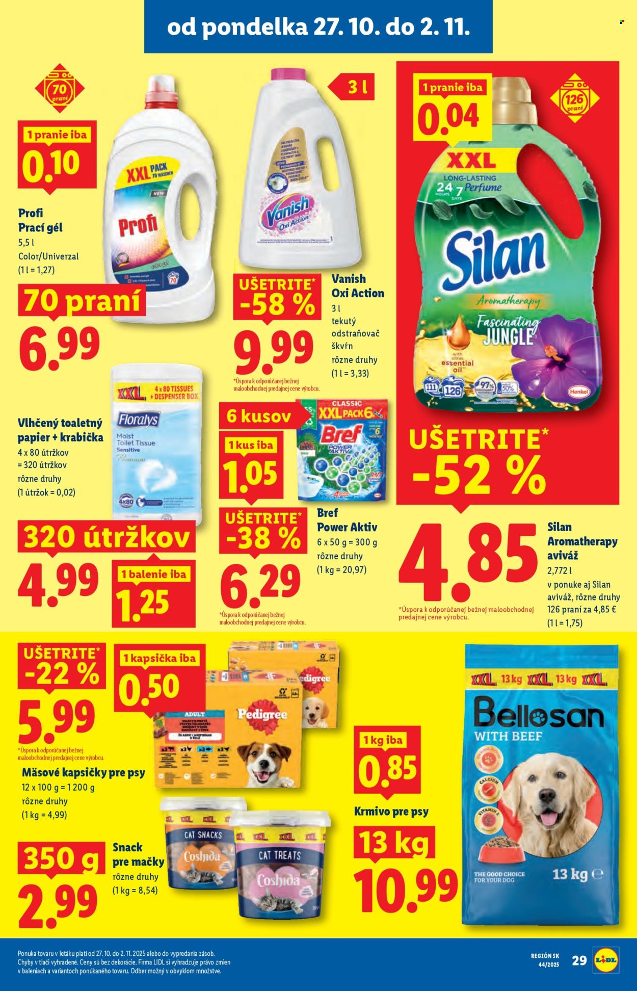 Leták Lidl - 27.10.2025 - 2.11.2025. Strana 33