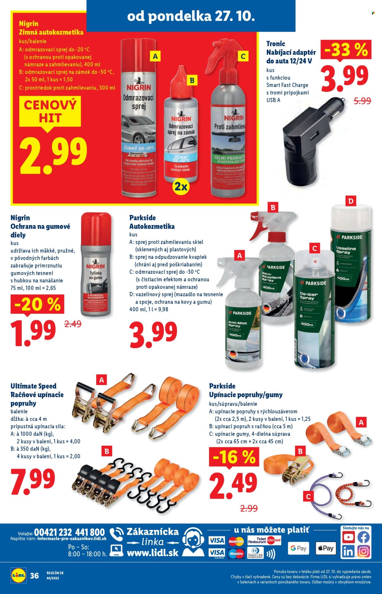 Leták Lidl - 27.10.2025 - 2.11.2025. Strana 48