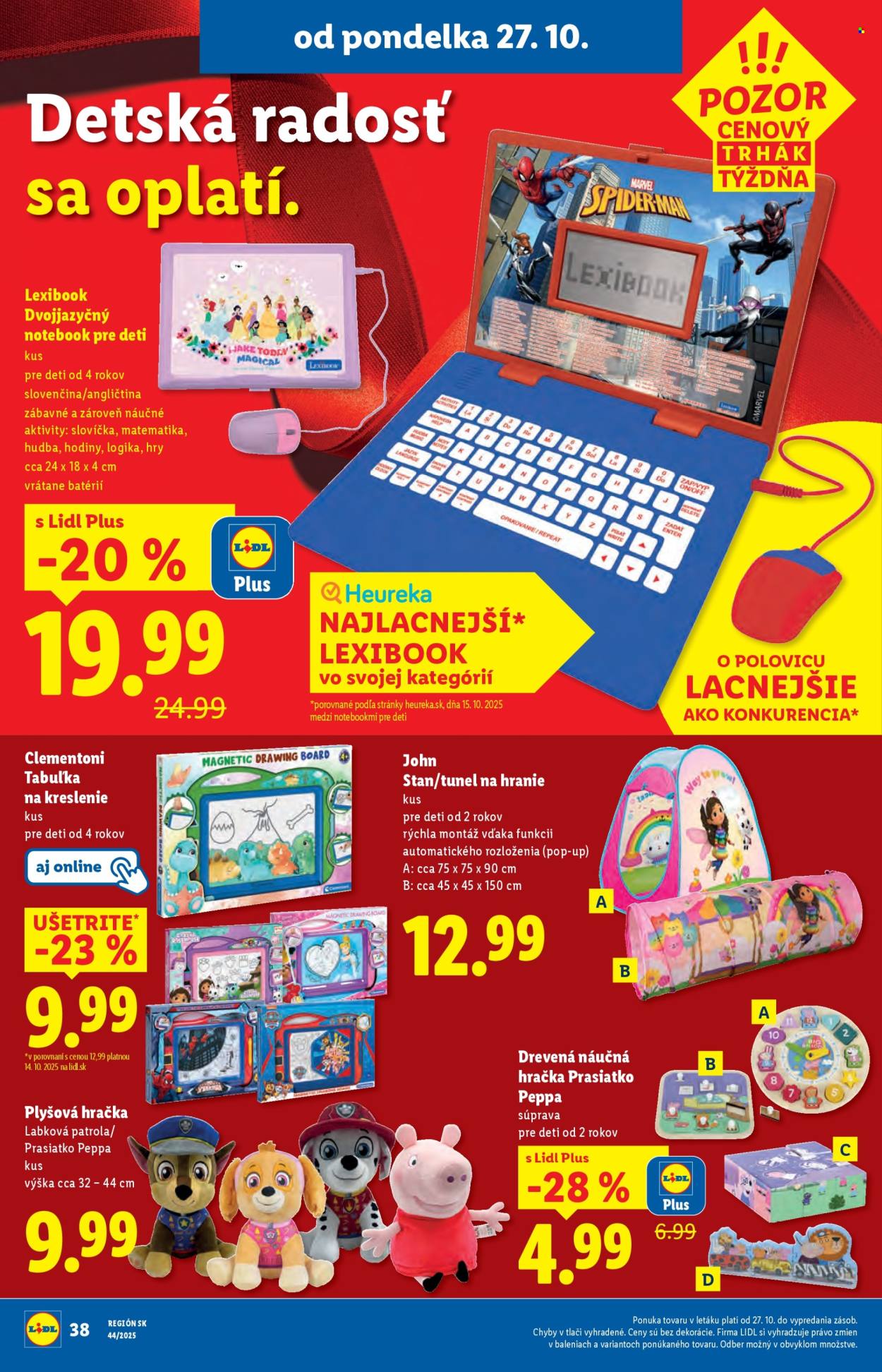 Leták Lidl - 27.10.2025 - 2.11.2025. Strana 50