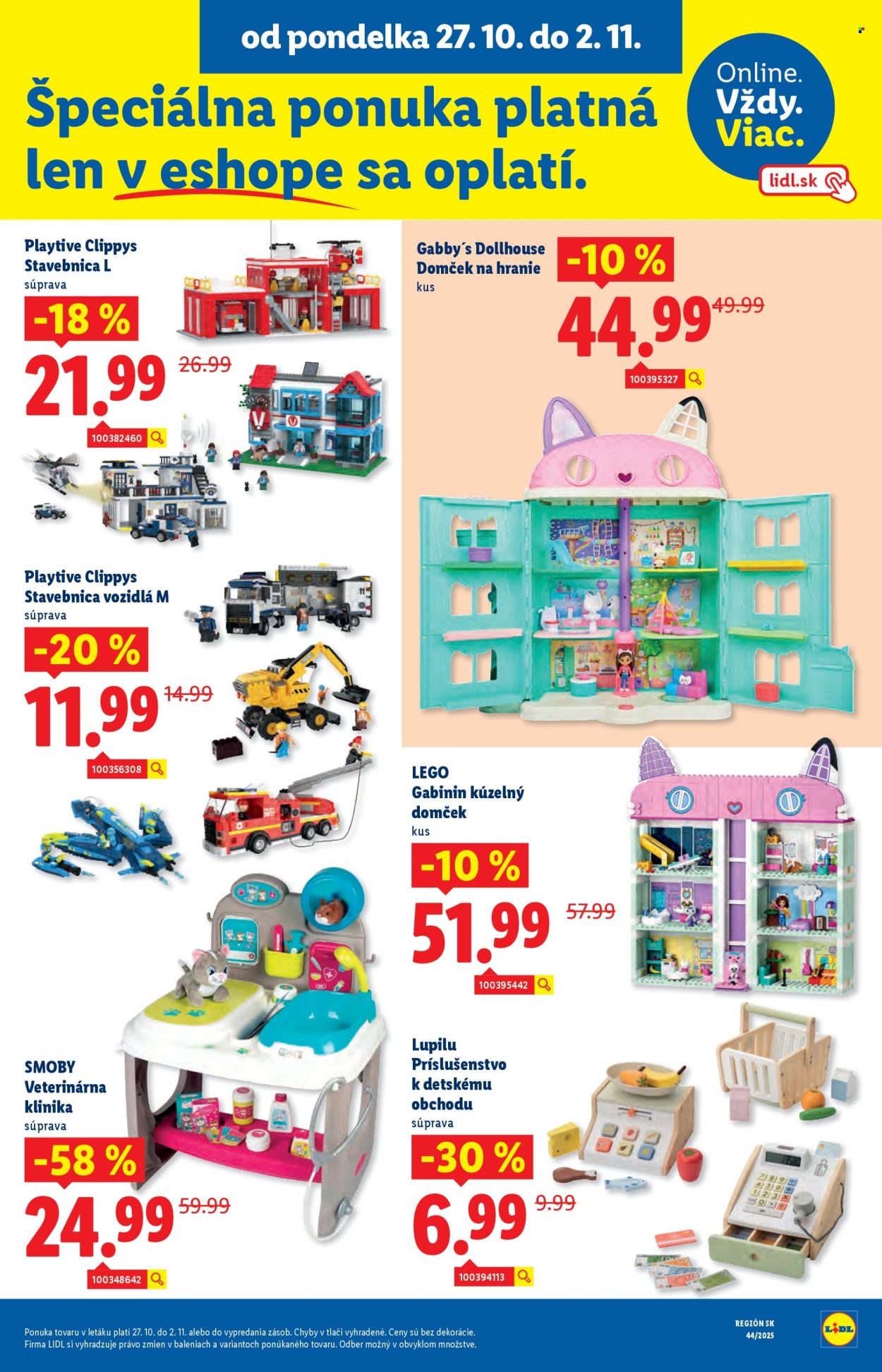 Leták Lidl - 27.10.2025 - 2.11.2025. Strana 54