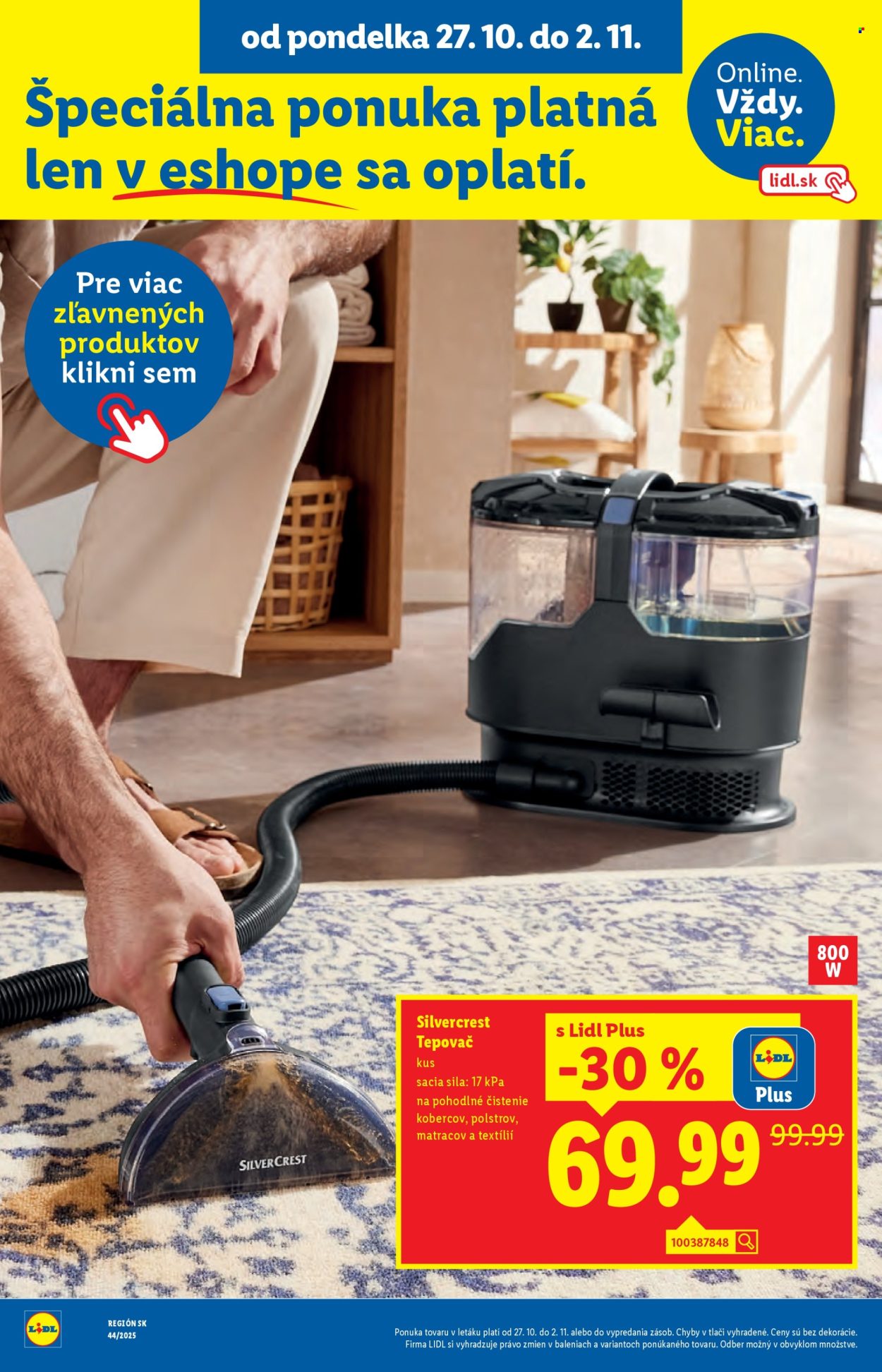 Leták Lidl - 27.10.2025 - 2.11.2025. Strana 55