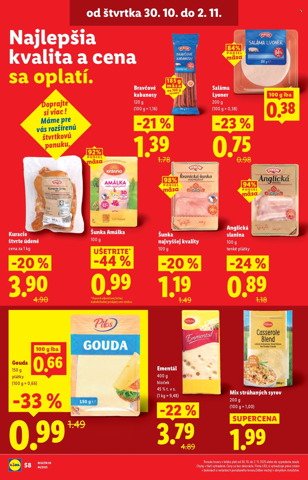 Leták Lidl - 27.10.2025 - 2.11.2025. Strana 66