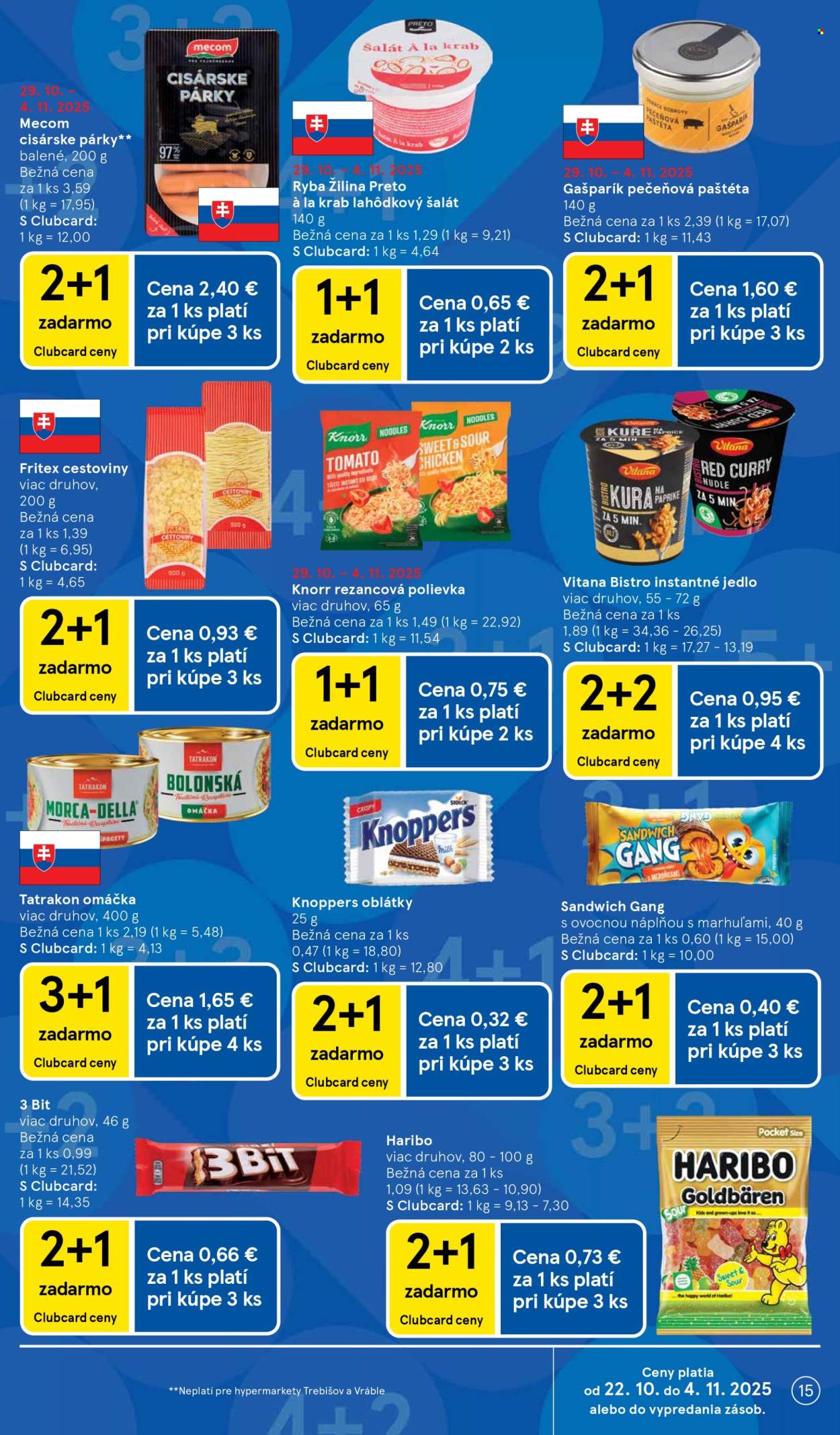 Leták TESCO - 29.10.2025 - 4.11.2025. Strana 15